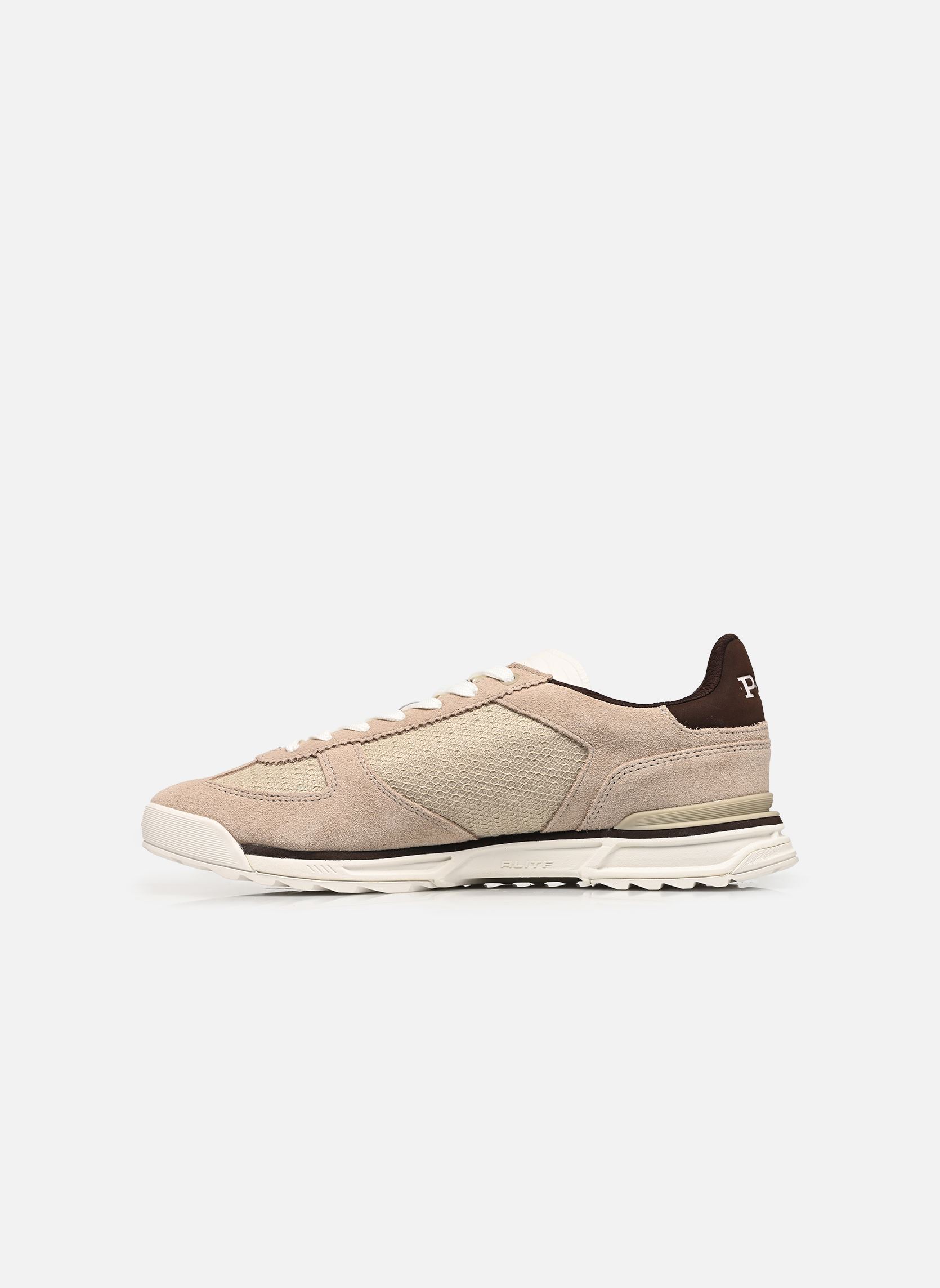 Lage sneakers VARICK PP heren beige Polo Ralph Lauren Lage sneakers VARICK PP heren beige TONAL MILKSHAKE