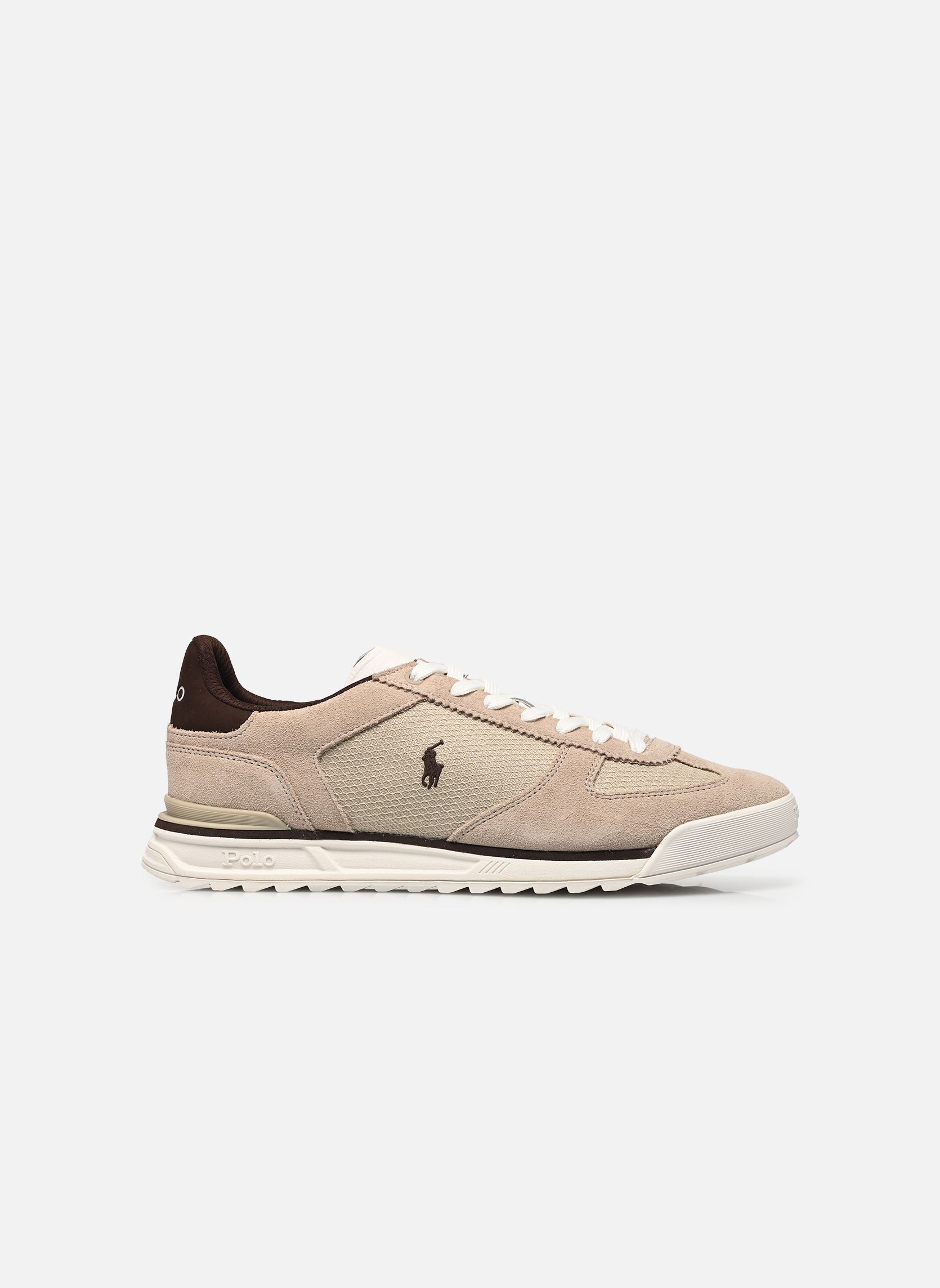 Lage sneakers VARICK PP heren beige Polo Ralph Lauren Lage sneakers VARICK PP heren beige TONAL MILKSHAKE