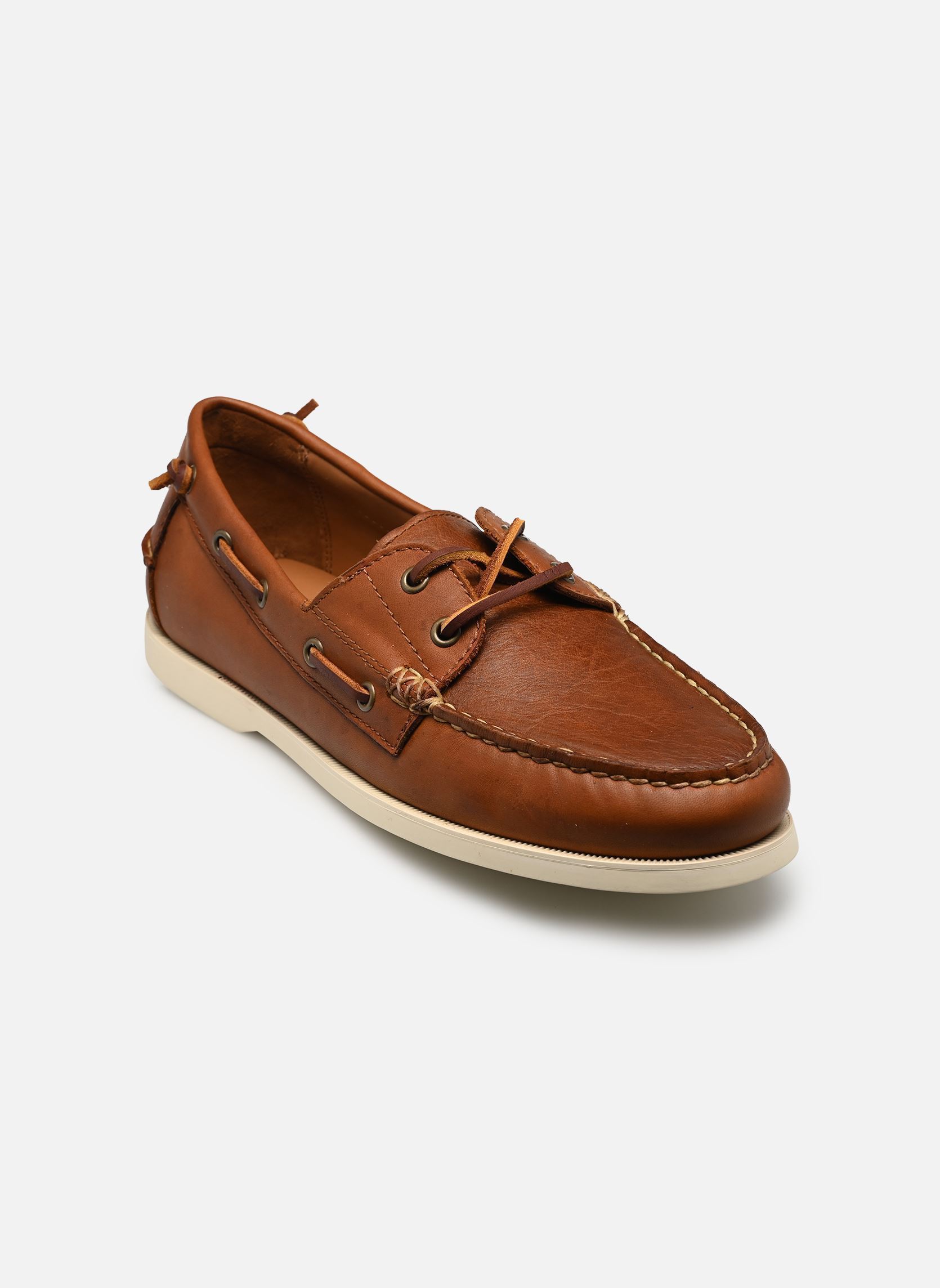Mocassins Ralph Lauren MERTON BOAT 803932996002 TAN - vue 3