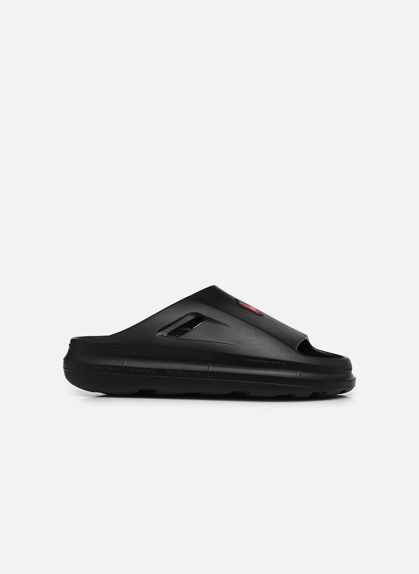 Sandales de bain SABER SLIDE homme noir Polo Ralph Lauren Sandales de bain SABER SLIDE homme noir Black