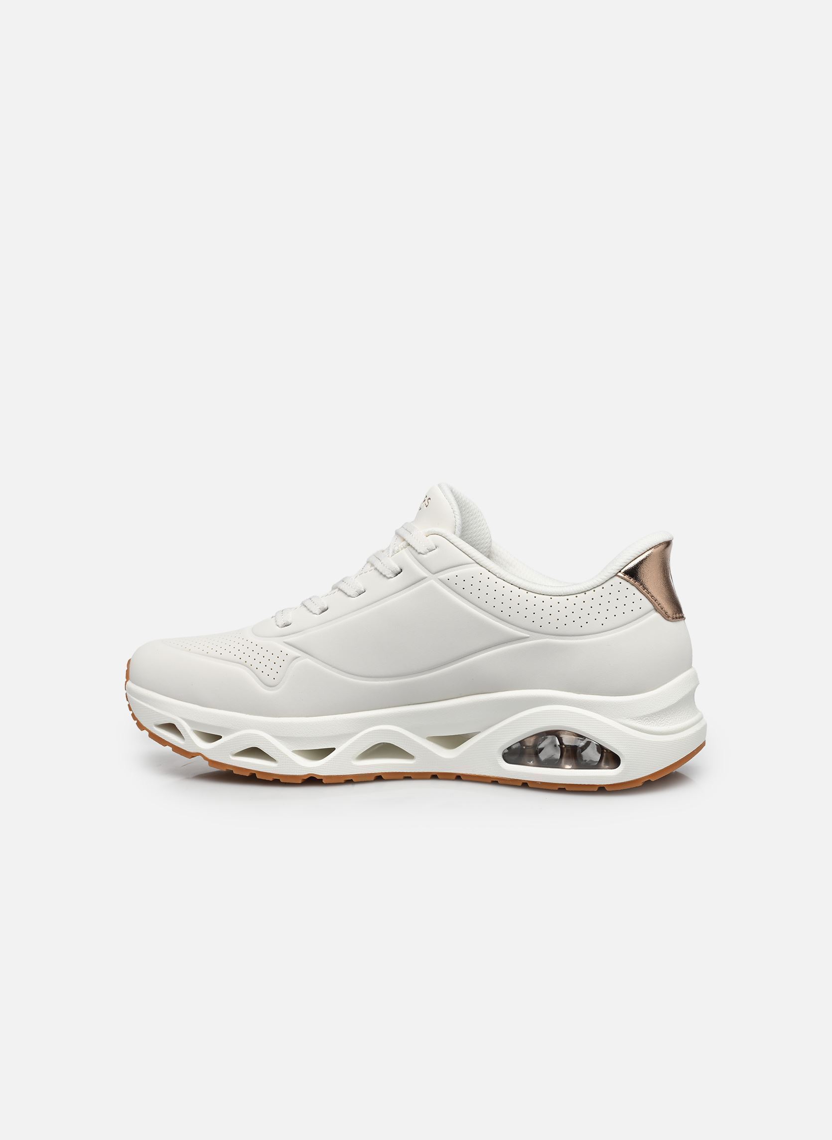 Sneakers SLIP-INS Uno Glide-Step - Glide On Air W dames wit Skechers Sneakers SLIP-INS Uno Glide-Step - Glide On Air W dames wit WHT