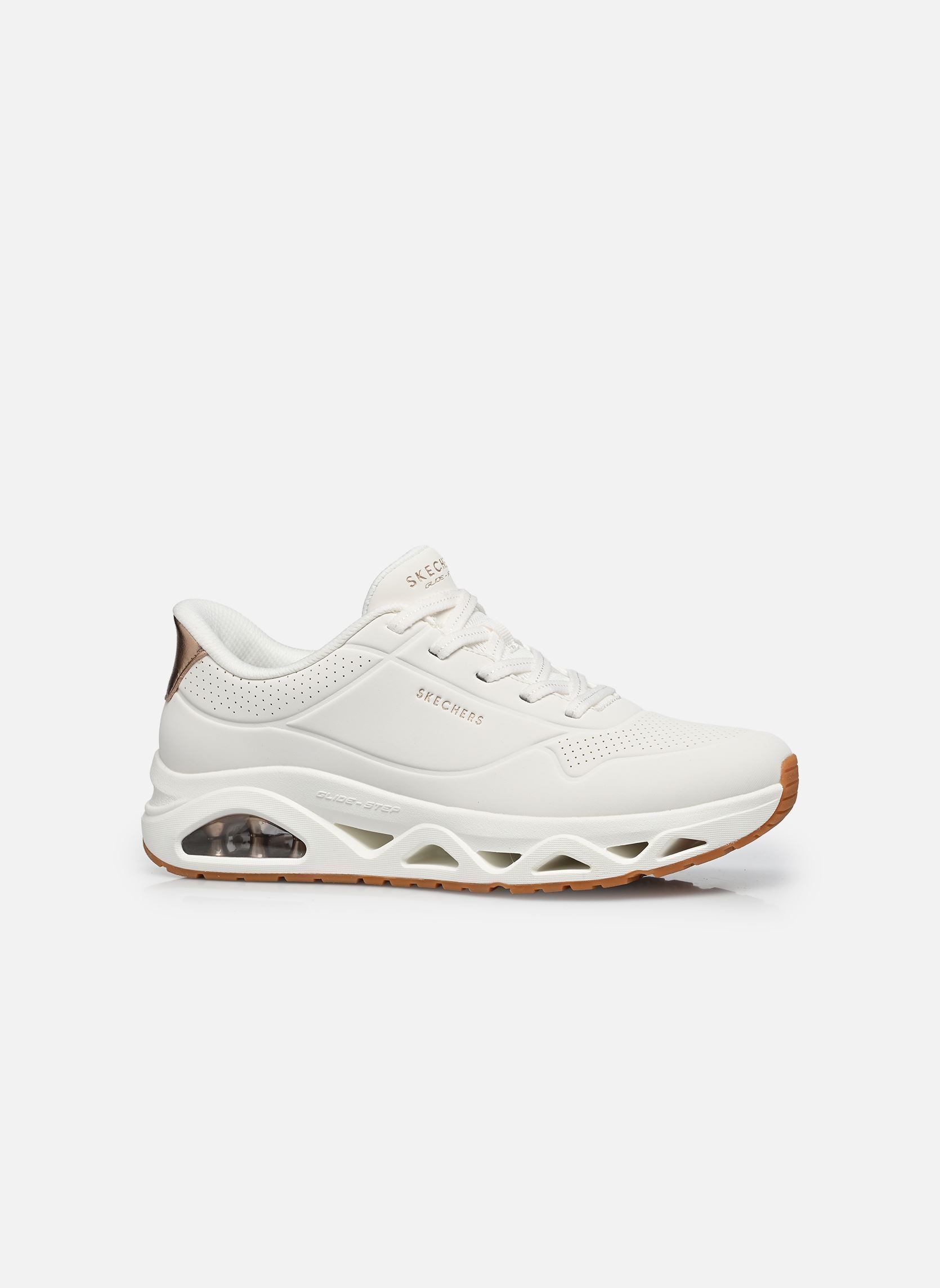 Sneakers SLIP-INS Uno Glide-Step - Glide On Air W dames wit Skechers Sneakers SLIP-INS Uno Glide-Step - Glide On Air W dames wit WHT