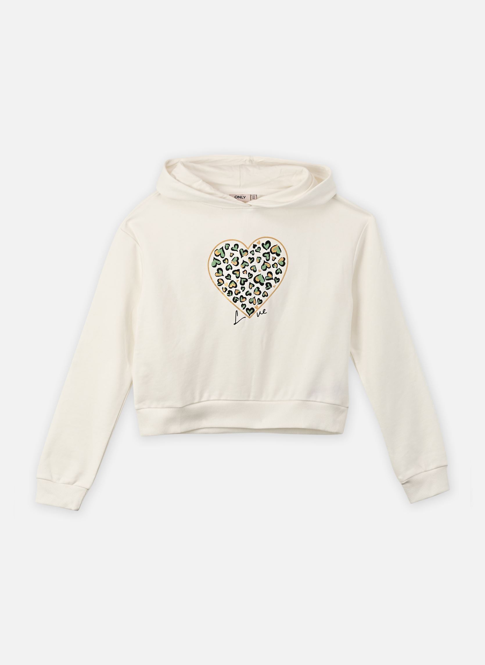 Vêtements Kids Only Kogcooper Life Lov E Ls Hood Fr Swt Noos pour Enfant