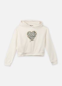 Sweats zippés Kogcooper Life Lov E Ls Hood Fr Swt Noos fille blanc
