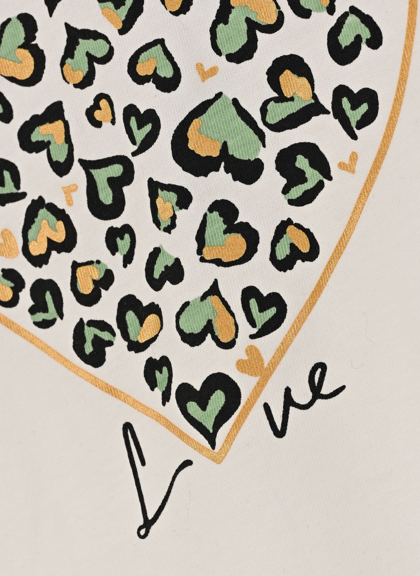 Kurzarm-T-Shirts Koglany-Nina Life Love Ss Top Jrs Noos mädchen weiß Kids Only Kurzarm-T-Shirts Koglany-Nina Life Love Ss Top Jrs Noos mädchen weiß CLOUD DANCER