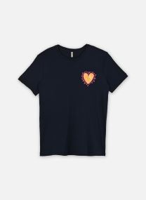 Kurzarm-T-Shirts Koglany-Nina Life Love Ss Top Jrs Noos mädchen weiß