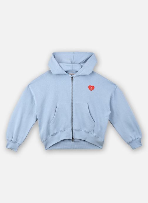Kids Only Sweats zippés Kogevisa L/S Zip Hood Ovs Swt fille bleu