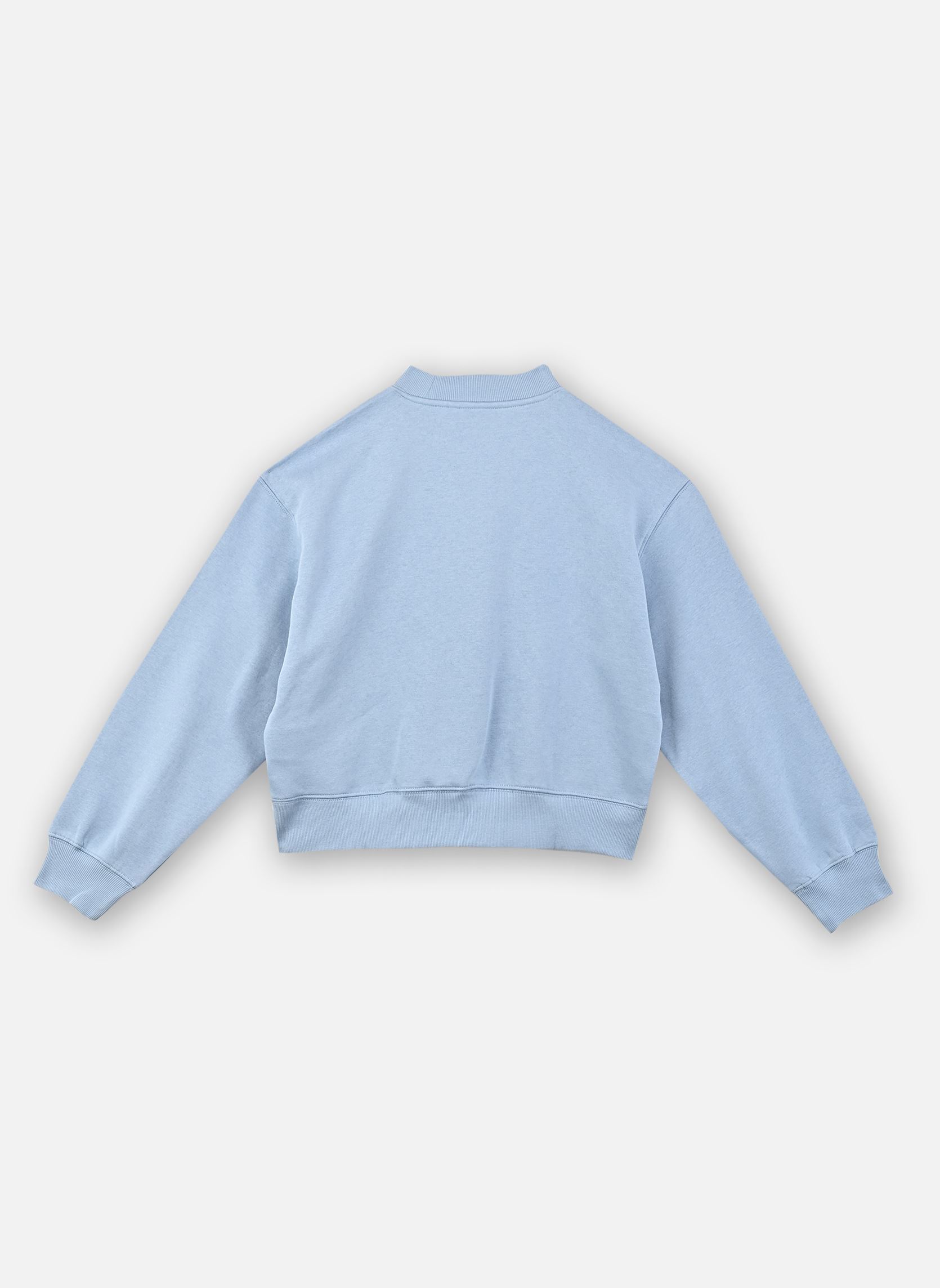 Sweats zippés Kogevisa L/S O-Neck Short Swt fille bleu Kids Only Sweats zippés Kogevisa L/S O-Neck Short Swt fille bleu SOFT CHAMBRAY