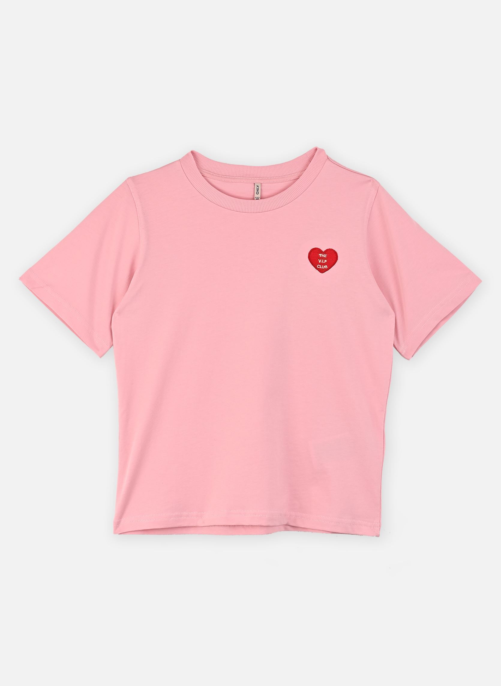 T shirt enfant Only 15370019 rosa 7 / - vue 2