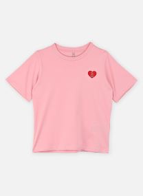Kurzarm-T-Shirts Koglivina S/S O-Neck Solid Top Jrs mädchen weiß