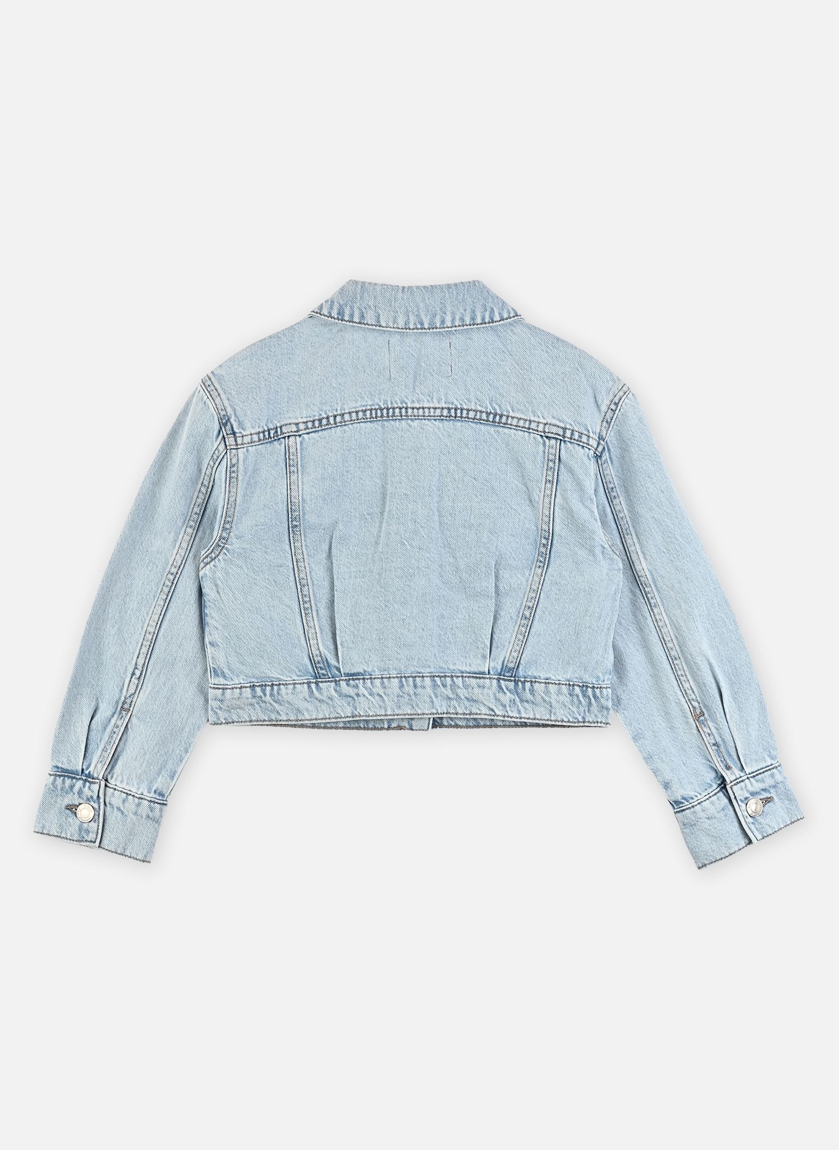Jassen Koglumi Ls Jacket Dnm Pim Noos meisjes blauw Kids Only Jassen Koglumi Ls Jacket Dnm Pim Noos meisjes blauw Light Blue Denim