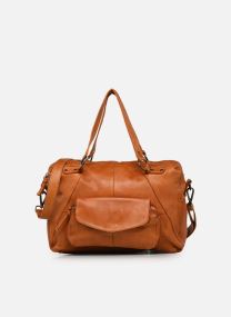 Sacs bandoulière PCFATIMA LEATHER BAG femme noir