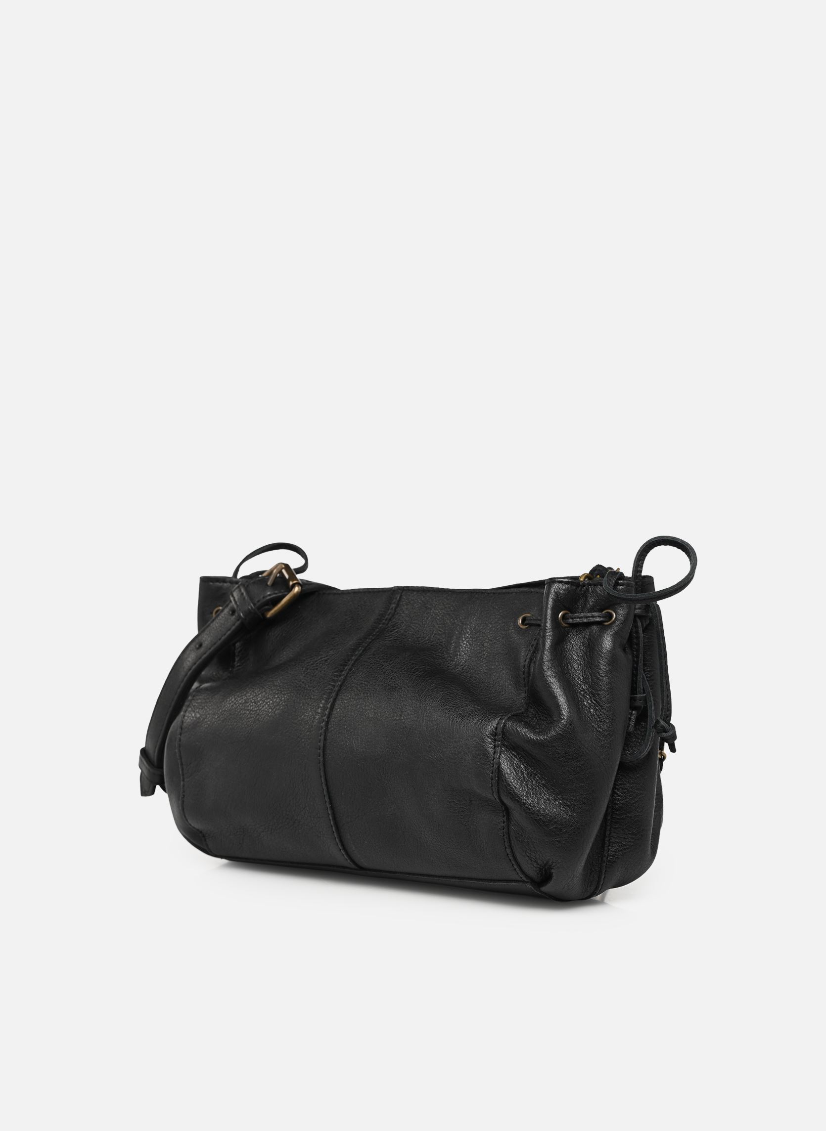 Schoudertassen PCPIHANNA LEATHER CROSS BODY FC dames zwart Pieces Schoudertassen PCPIHANNA LEATHER CROSS BODY FC dames zwart Black