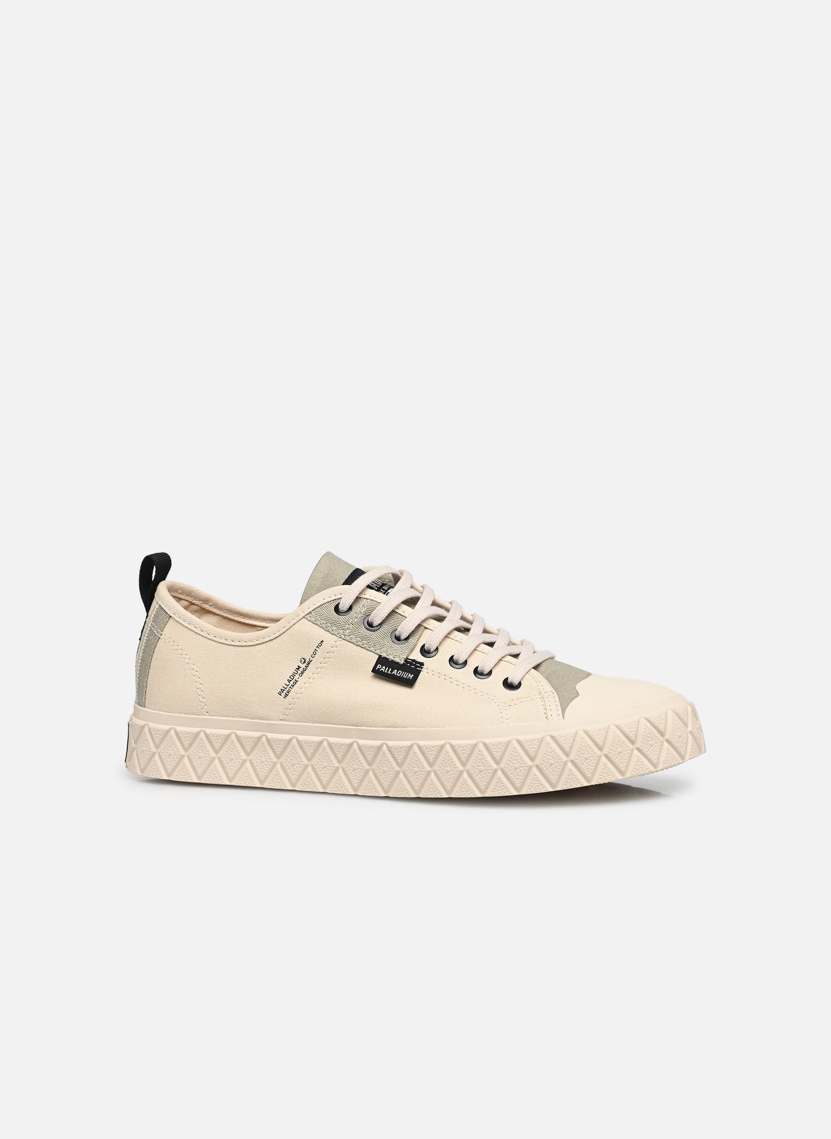 Leinen-Sneaker Palla Ace Htg Supply M herren weiß Palladium Leinen-Sneaker Palla Ace Htg Supply M herren weiß Whitecap Gray