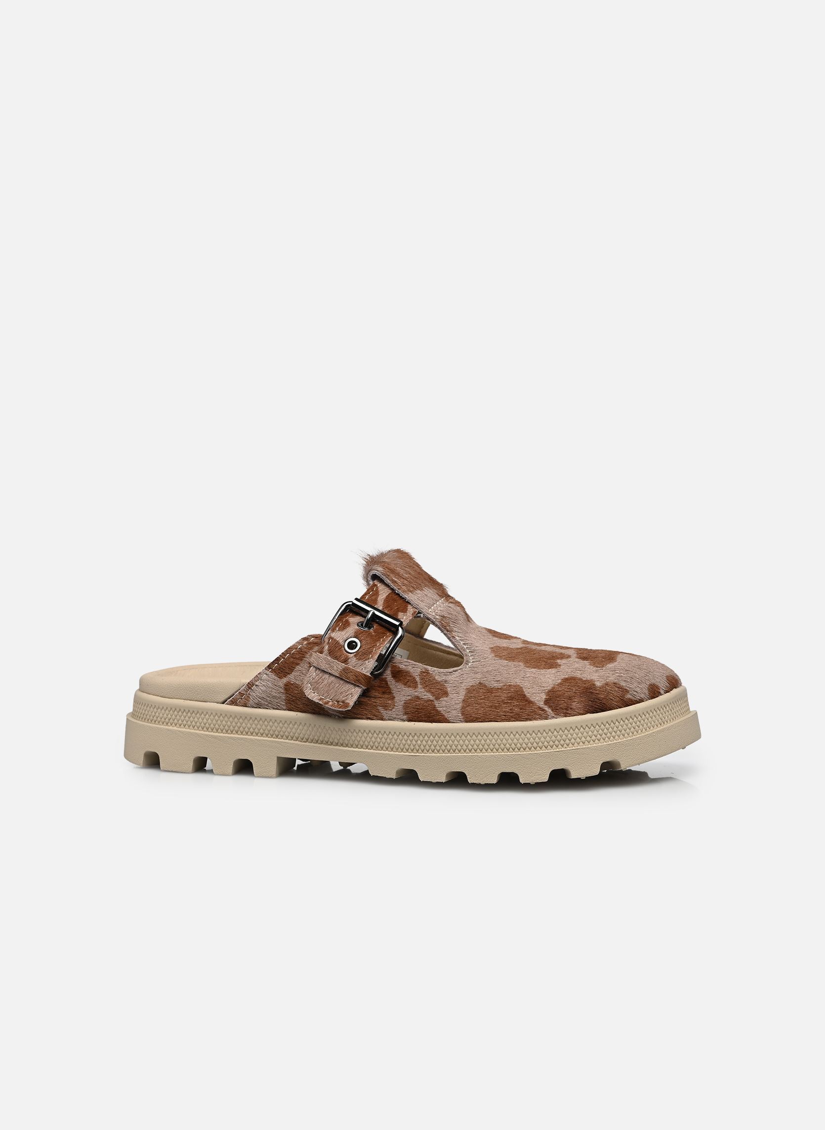 Pantoletten Dunelite Pyla Wild damen braun Palladium Pantoletten Dunelite Pyla Wild damen braun Cow