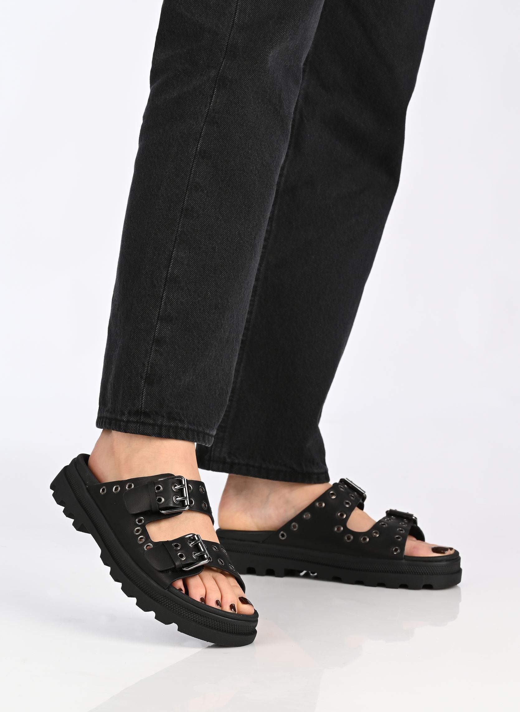 Pantoletten und Clogs Dunelite Riviera Rock W damen schwarz Palladium Pantoletten und Clogs Dunelite Riviera Rock W damen schwarz Black