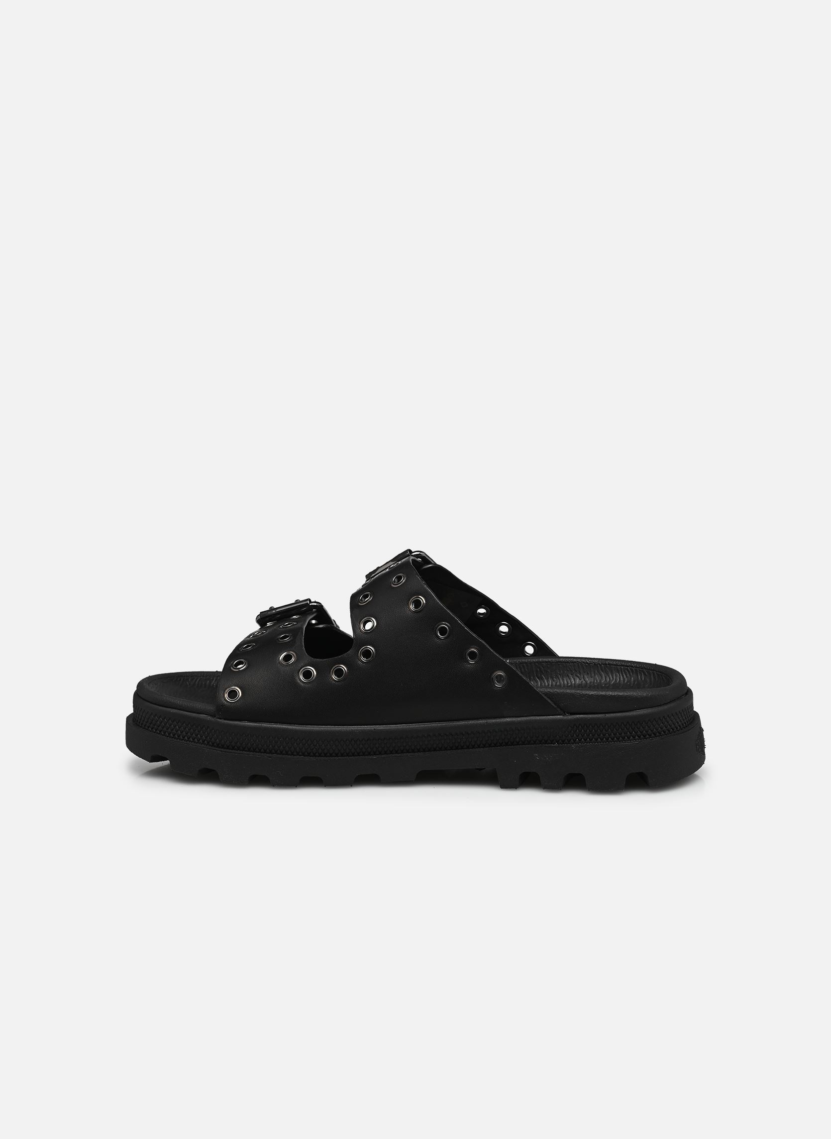 Pantoletten und Clogs Dunelite Riviera Rock W damen schwarz Palladium Pantoletten und Clogs Dunelite Riviera Rock W damen schwarz Black