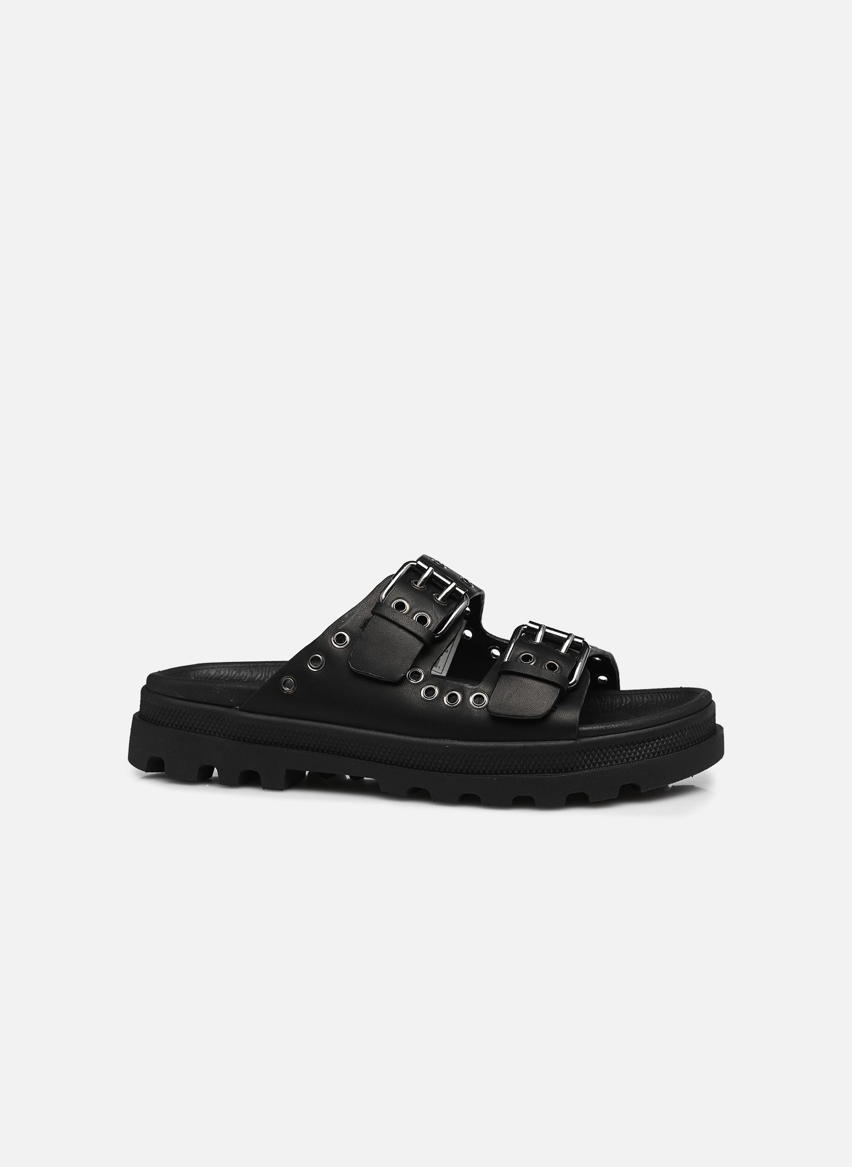 Pantoletten und Clogs Dunelite Riviera Rock W damen schwarz Palladium Pantoletten und Clogs Dunelite Riviera Rock W damen schwarz Black