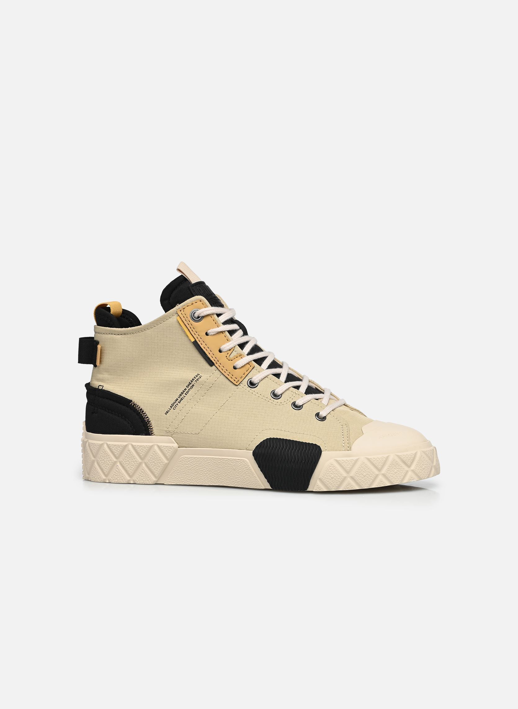 Leinen-Sneaker Palla Ace City Shel Chukka M herren beige Palladium Leinen-Sneaker Palla Ace City Shel Chukka M herren beige Mojave Desert
