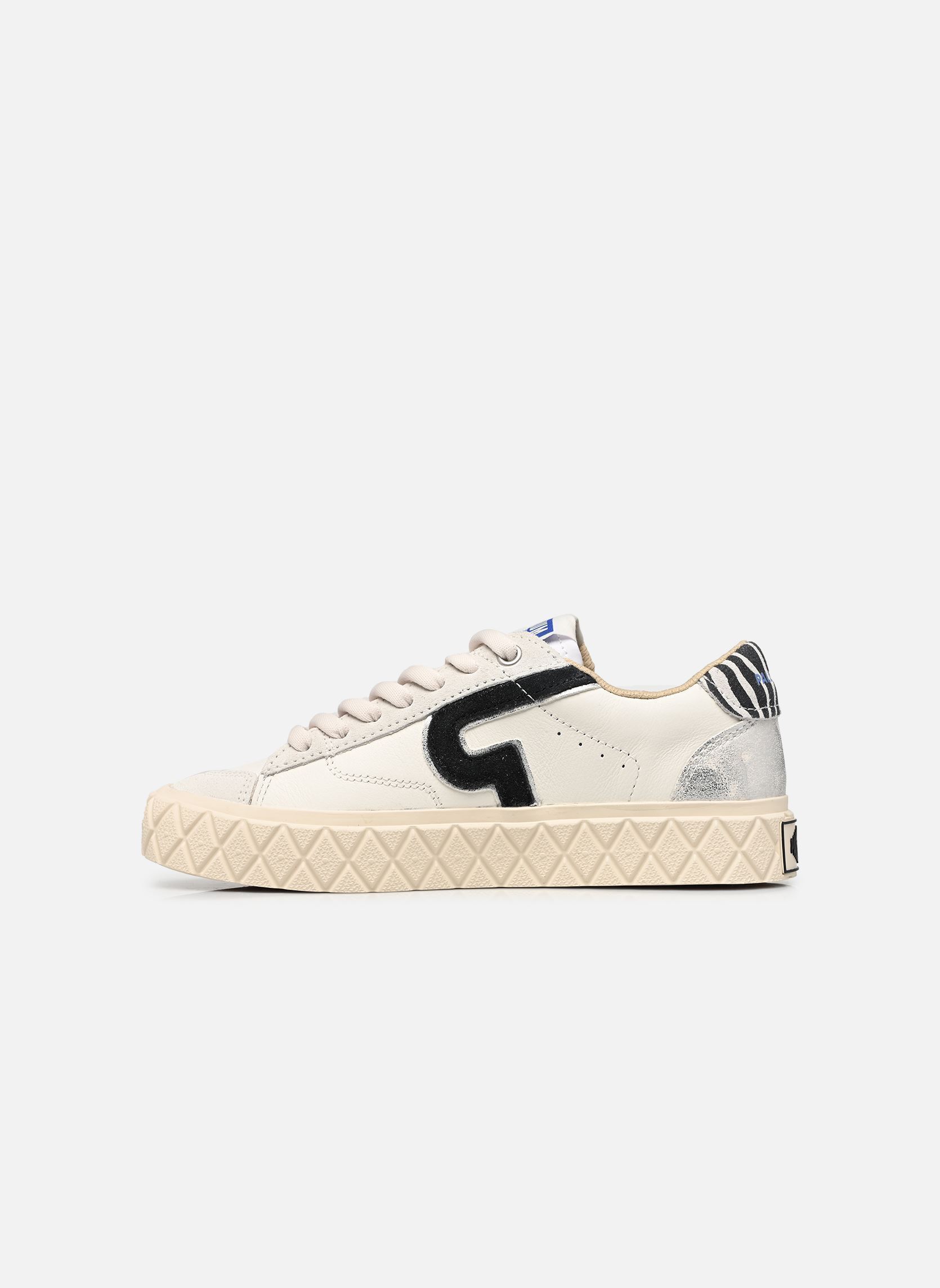 Lage sneakers Palla Ace Lo Mix Lth W dames wit Palladium Lage sneakers Palla Ace Lo Mix Lth W dames wit STAR WHITE/ZEBRA