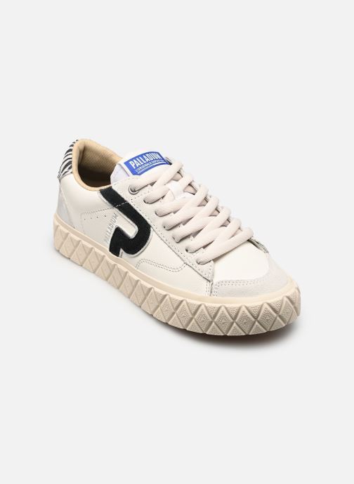Palladium Baskets basses Palla Ace Lo Mix Lth W femme blanc