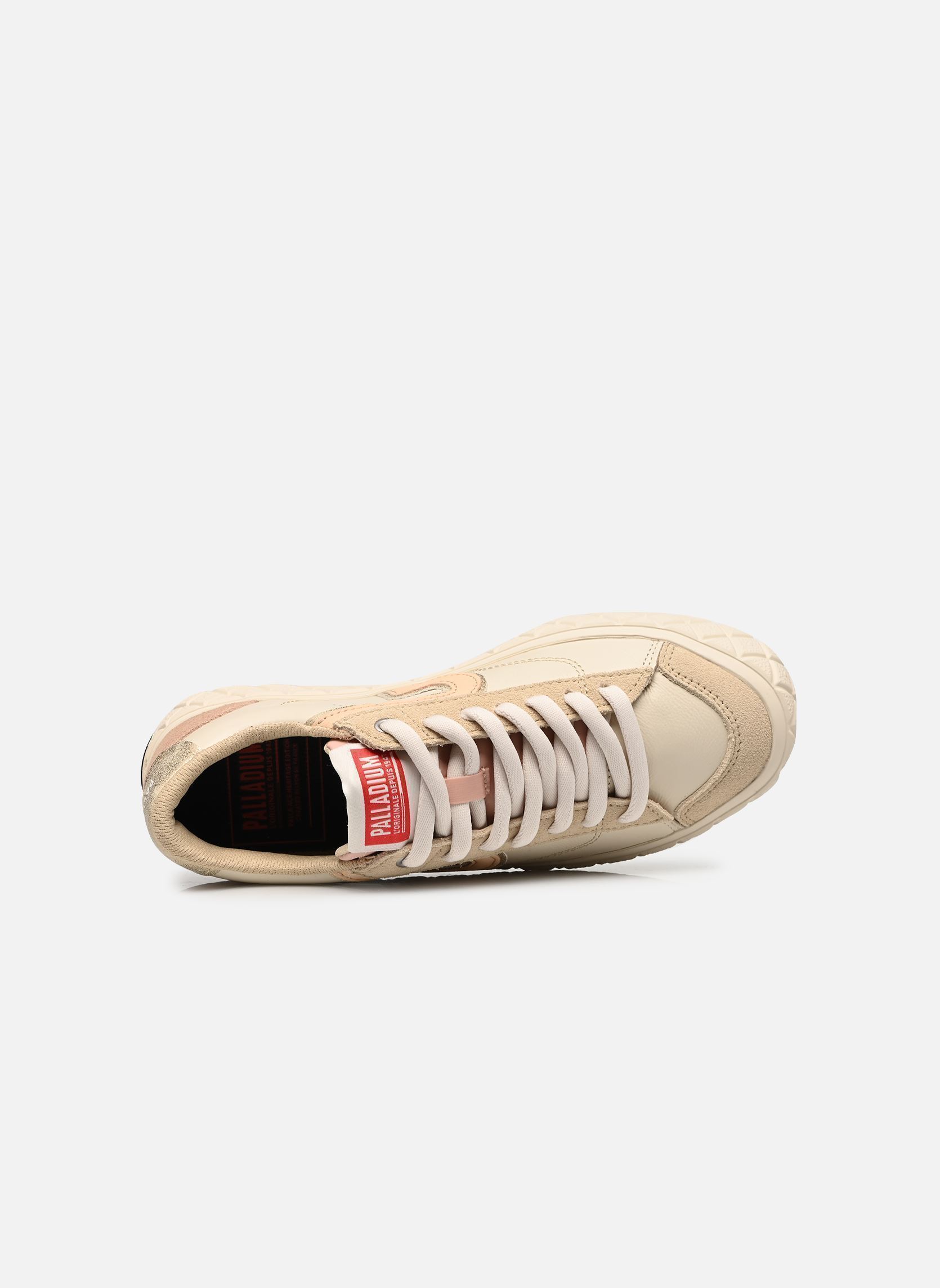 Lage sneakers Palla Ace Lo Mix Lth W dames beige Palladium Lage sneakers Palla Ace Lo Mix Lth W dames beige WHITECAP GRAY