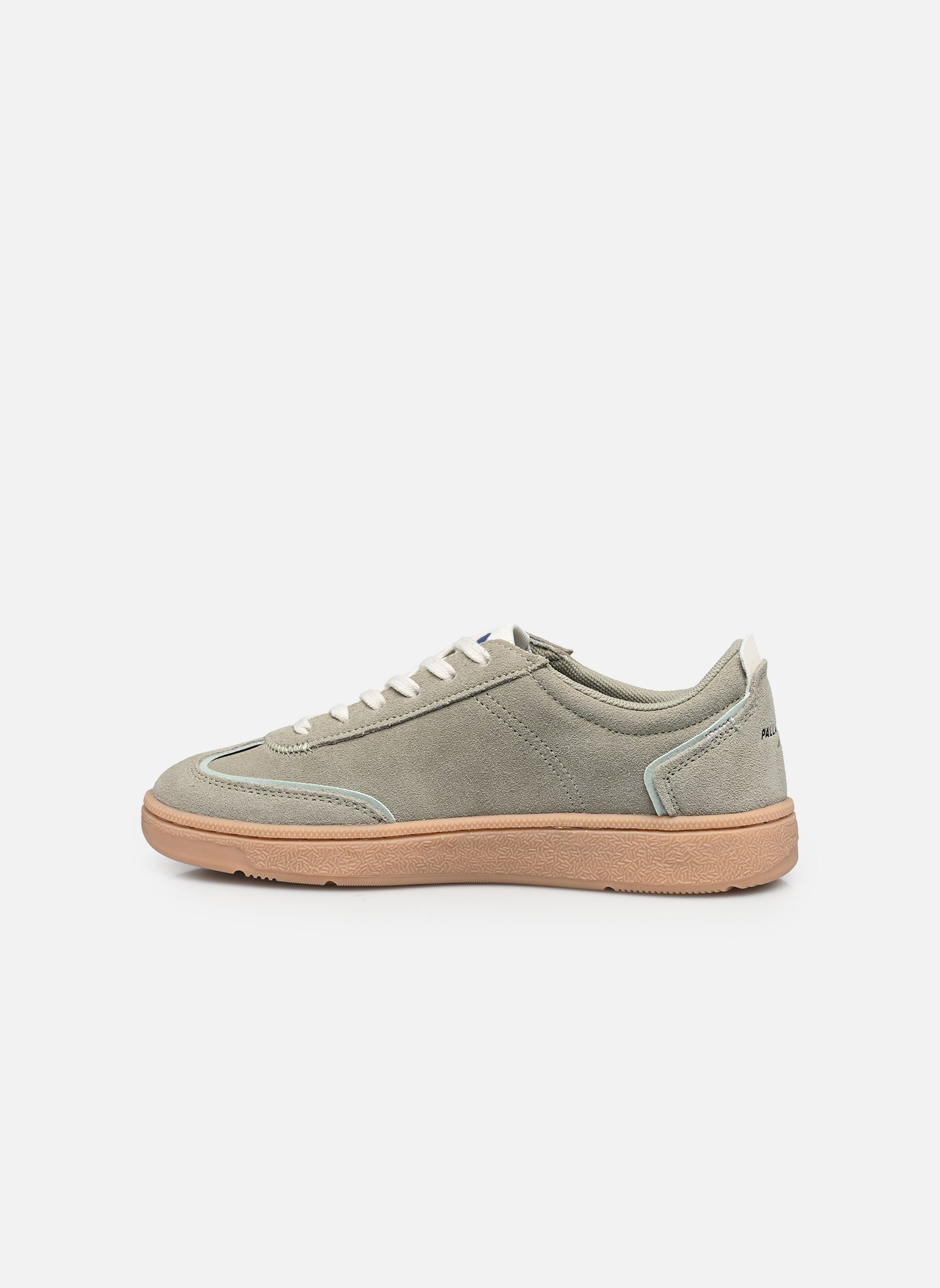 Niedrige Sneaker Pallacup Casual Sde W damen grau Palladium Niedrige Sneaker Pallacup Casual Sde W damen grau Abbey Stone