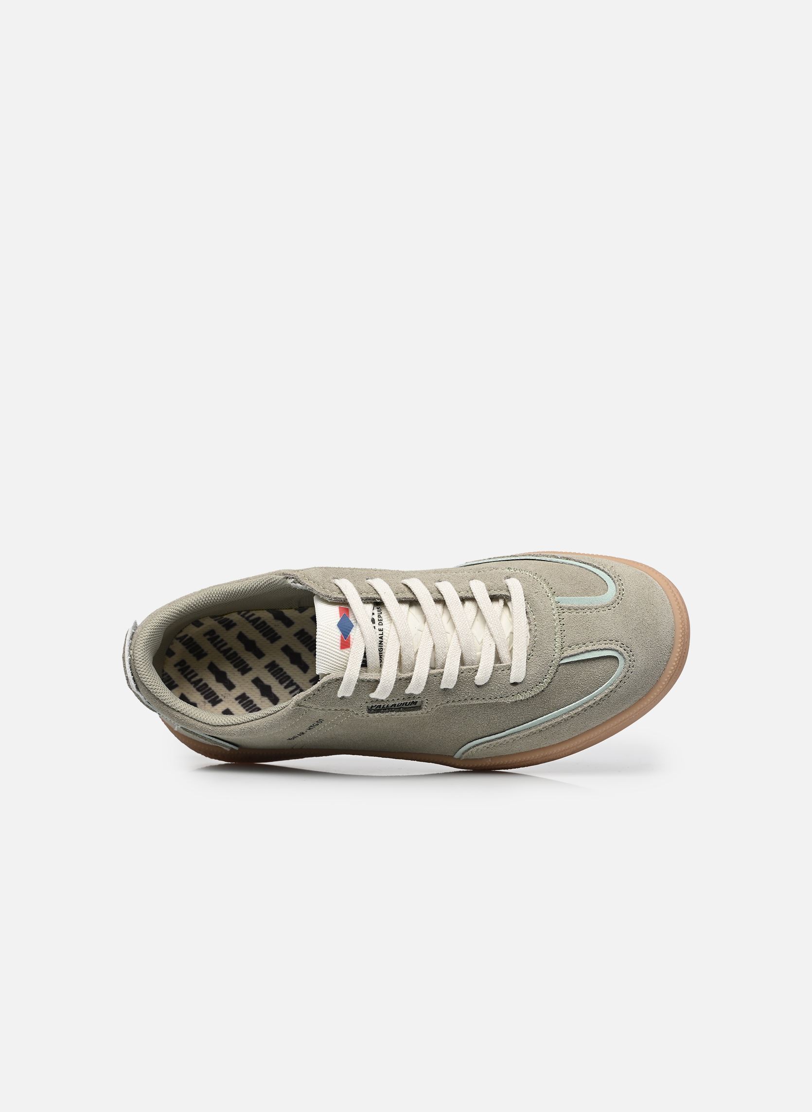 Niedrige Sneaker Pallacup Casual Sde W damen grau Palladium Niedrige Sneaker Pallacup Casual Sde W damen grau Abbey Stone