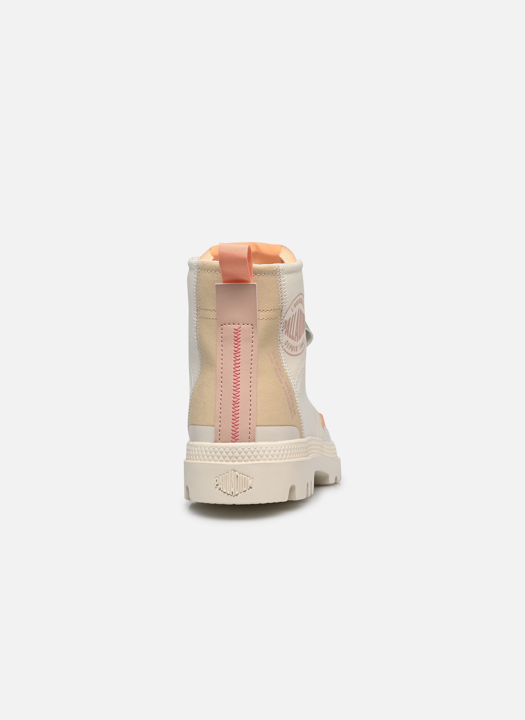 Leinen-Sneaker Pampa Hi Urban Layer W damen weiß Palladium Leinen-Sneaker Pampa Hi Urban Layer W damen weiß Cream white