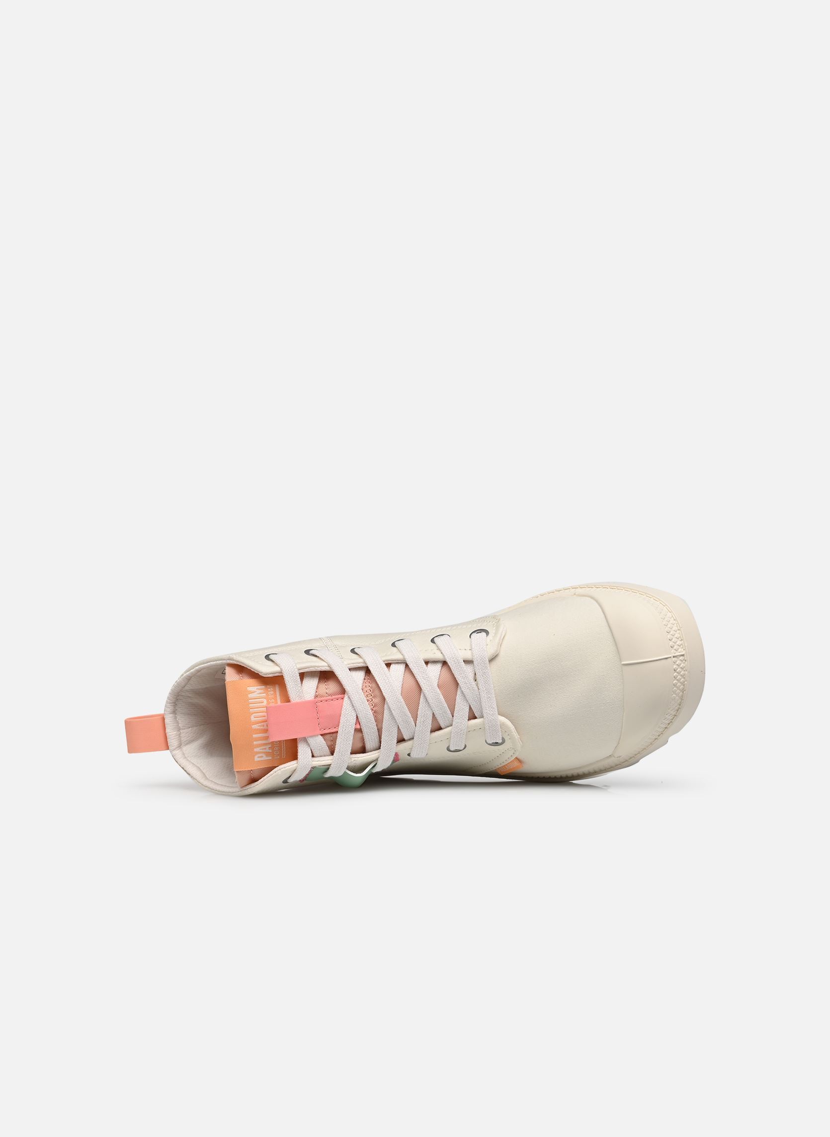 Leinen-Sneaker Pampa Hi Urban Layer W damen weiß Palladium Leinen-Sneaker Pampa Hi Urban Layer W damen weiß Cream white