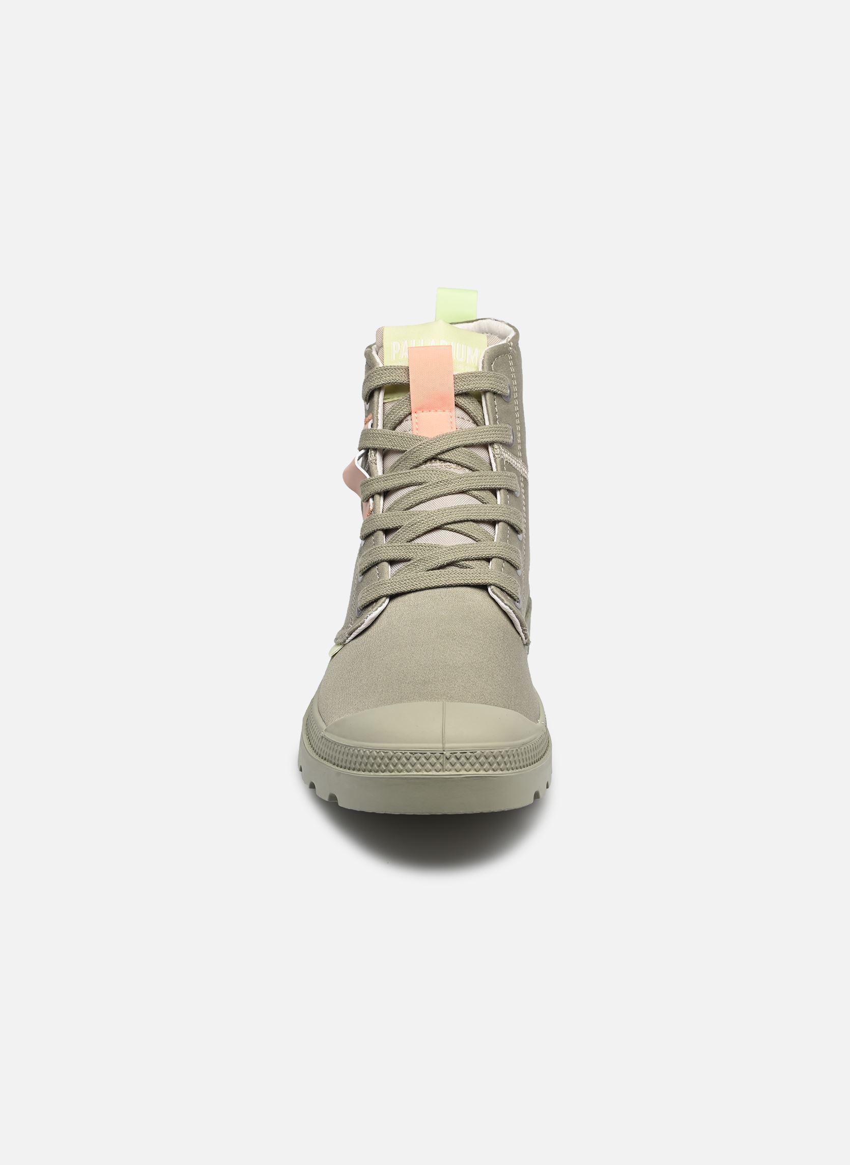 Leinen-Sneaker Pampa Hi Urban Layer W damen grün Palladium Leinen-Sneaker Pampa Hi Urban Layer W damen grün ABBEY STONE