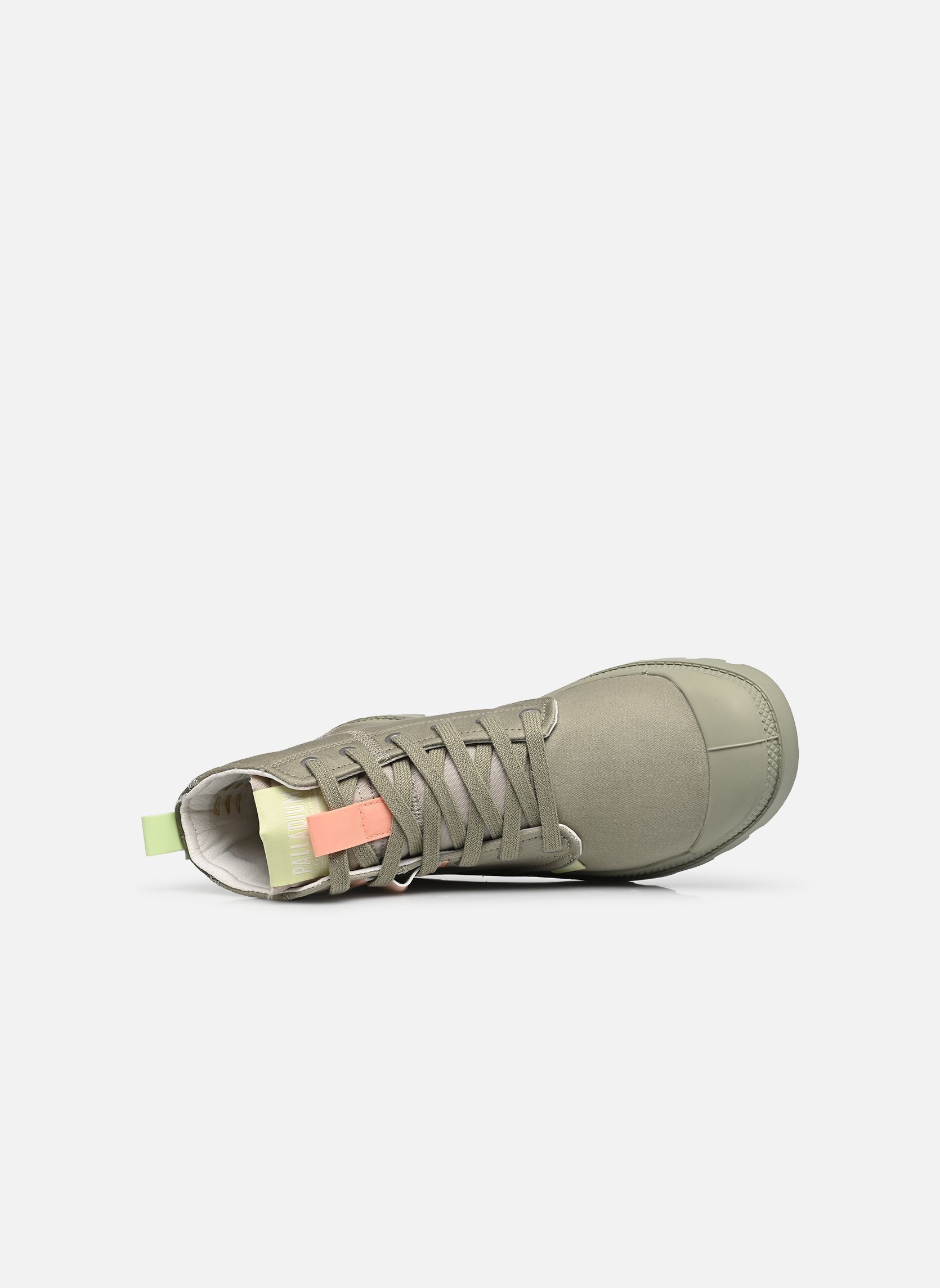 Leinen-Sneaker Pampa Hi Urban Layer W damen grün Palladium Leinen-Sneaker Pampa Hi Urban Layer W damen grün ABBEY STONE