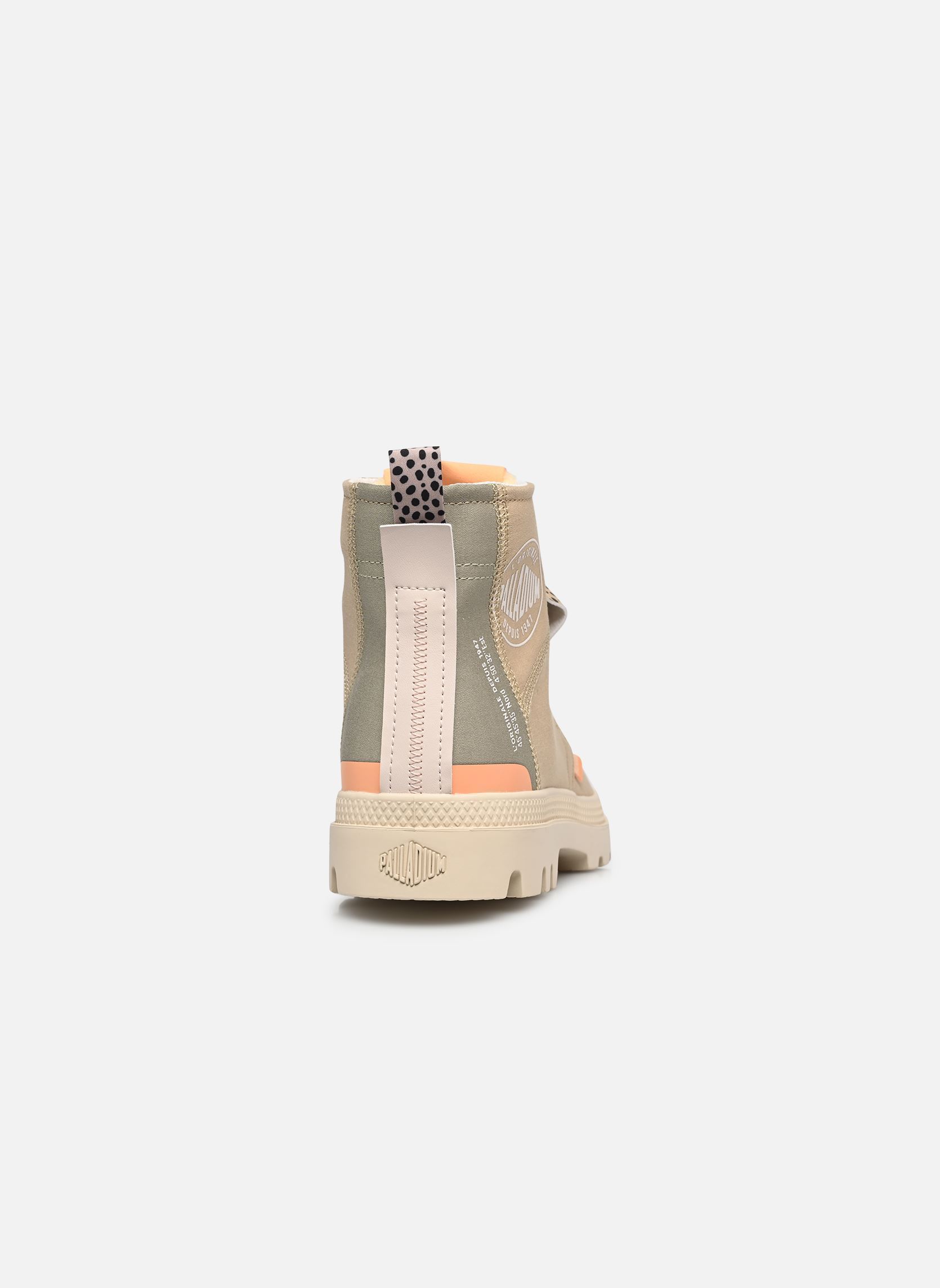 Leinen-Sneaker Pampa Hi Urban Layer W damen beige Palladium Leinen-Sneaker Pampa Hi Urban Layer W damen beige Pilat