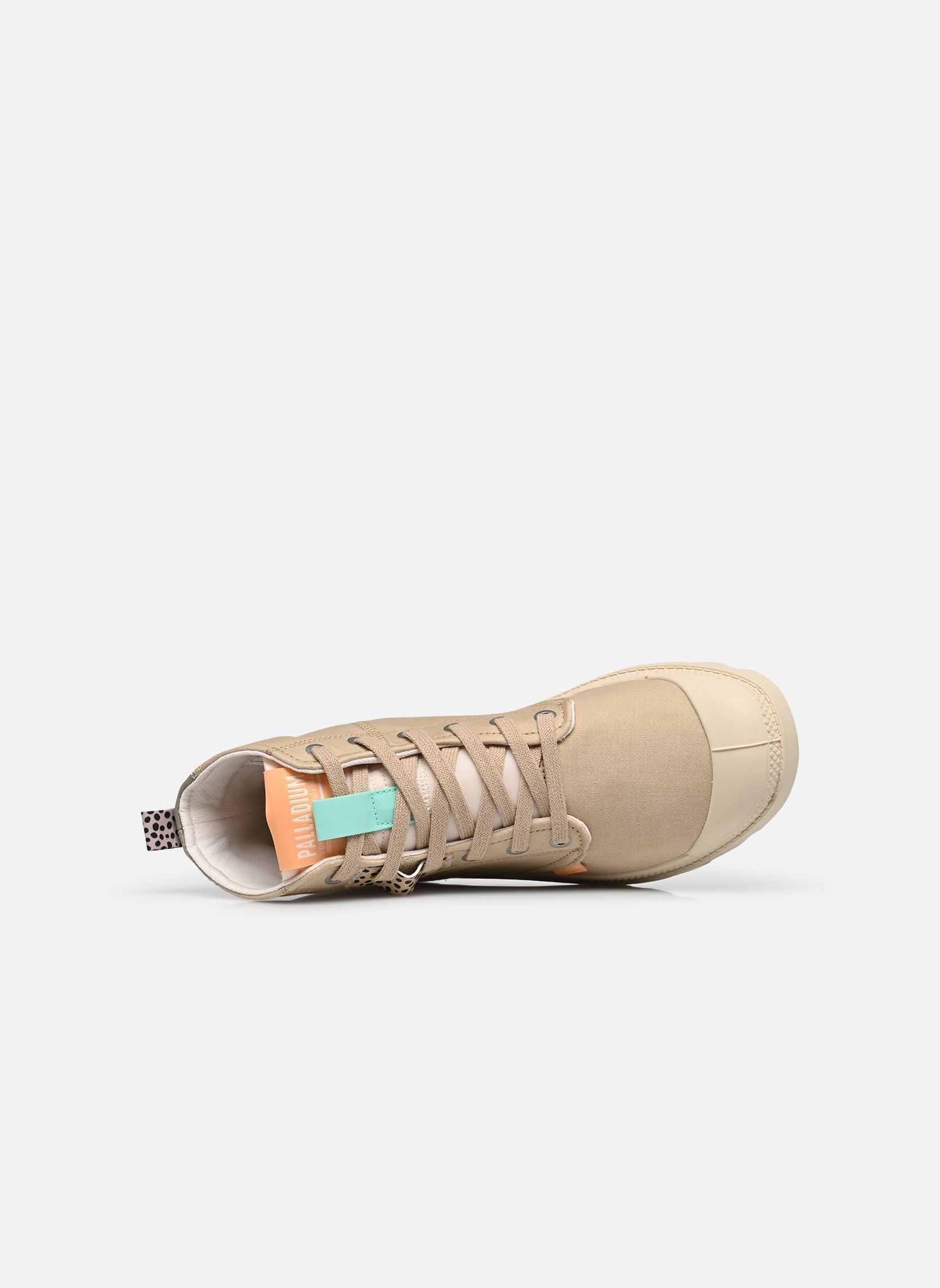 Leinen-Sneaker Pampa Hi Urban Layer W damen beige Palladium Leinen-Sneaker Pampa Hi Urban Layer W damen beige Pilat