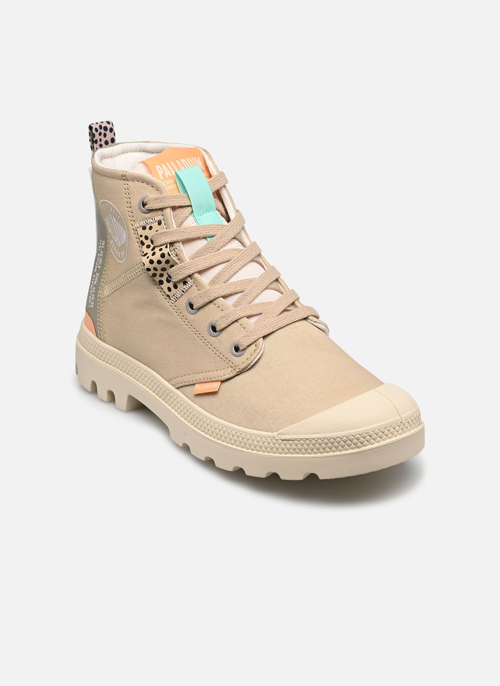 Baskets Palladium Pampa Hi Urban Layer W pour Femme - vue 1