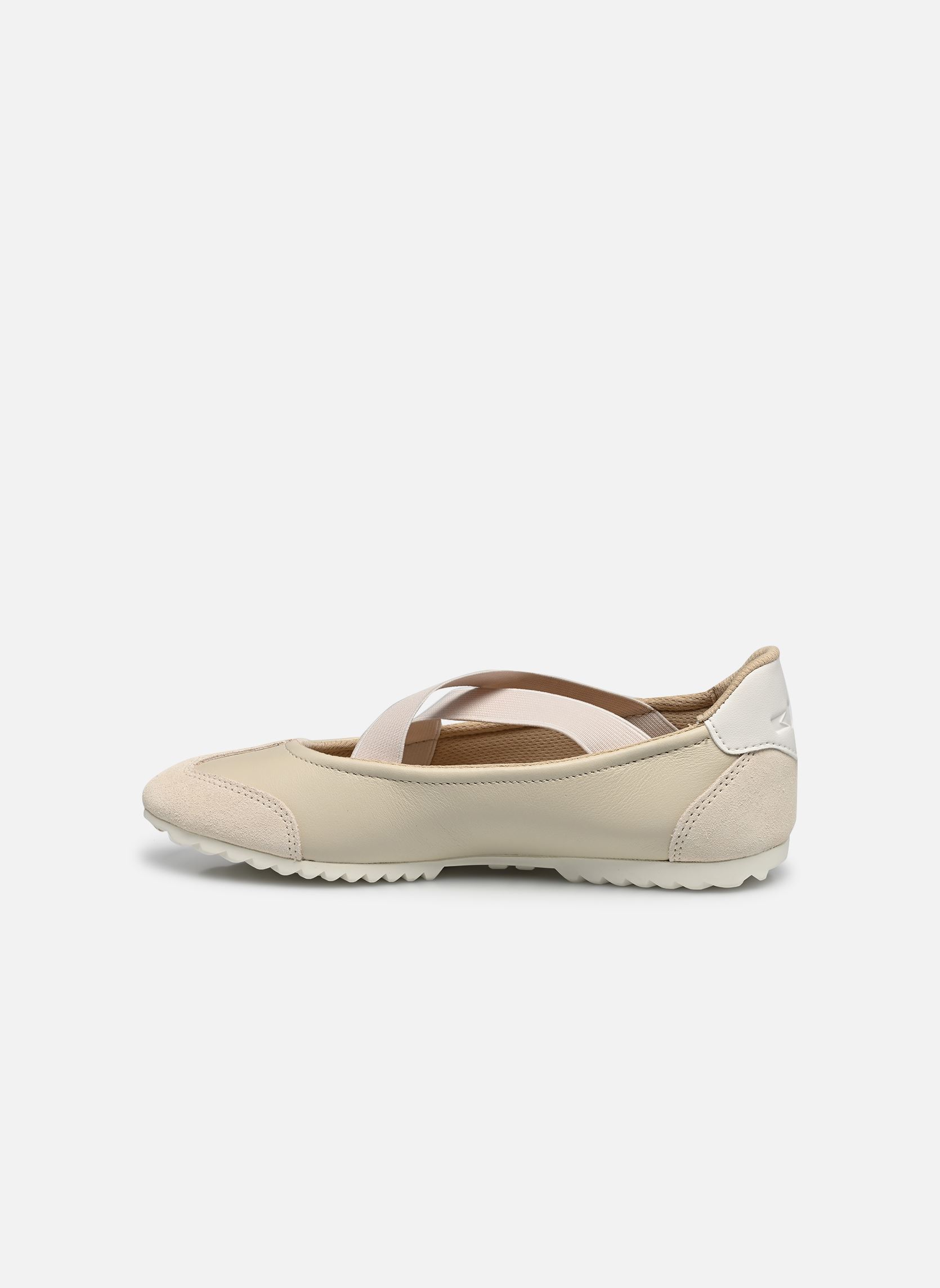 Klassische Ballerinas Racer Ballerina Lth damen beige Palladium Klassische Ballerinas Racer Ballerina Lth damen beige WHITECAP GRAY