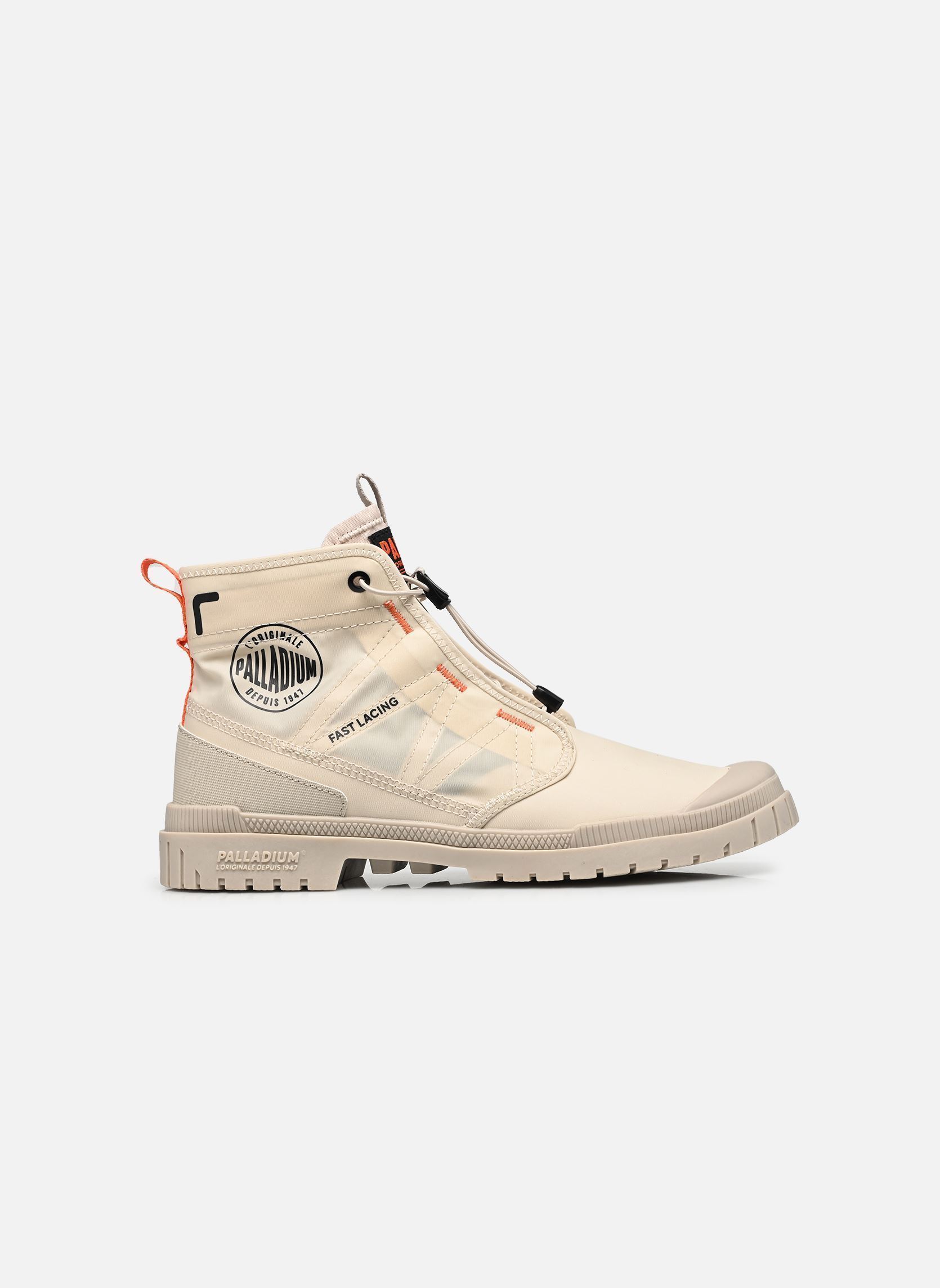Leinen-Sneaker Sp20 Travel Hi M herren beige Palladium Leinen-Sneaker Sp20 Travel Hi M herren beige WHITECAP GRAY