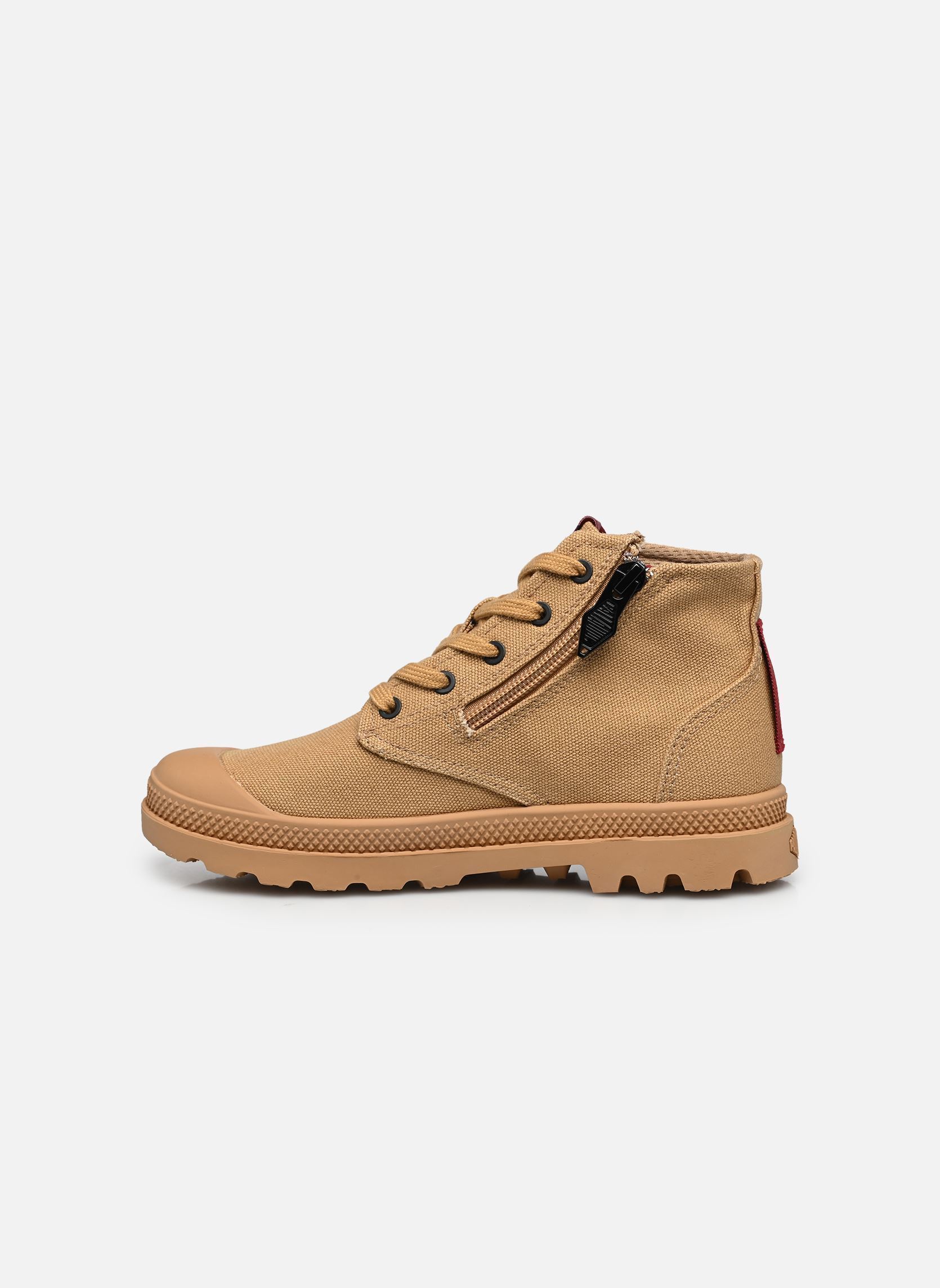 Baskets hautes Pampa Hi Kids marron Palladium Baskets hautes Pampa Hi Kids marron Woodlin Mono