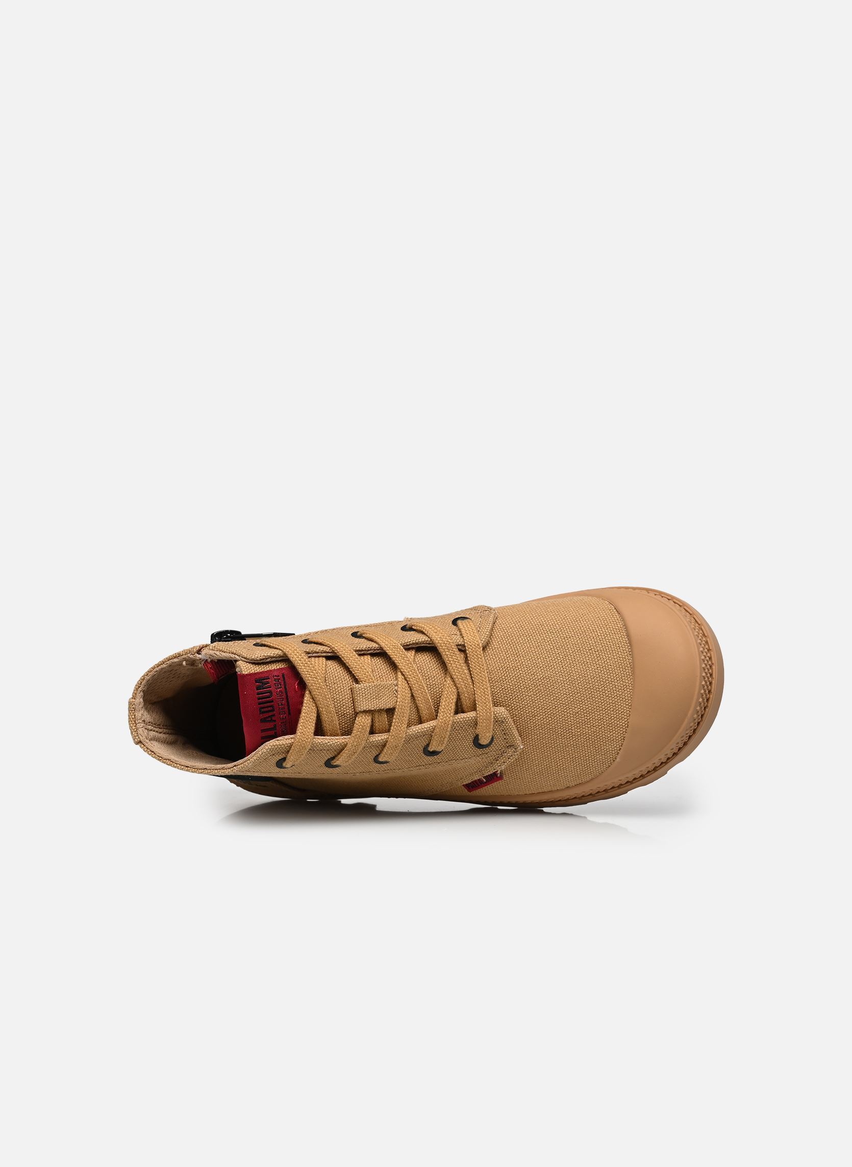 Baskets hautes Pampa Hi Kids marron Palladium Baskets hautes Pampa Hi Kids marron Woodlin Mono