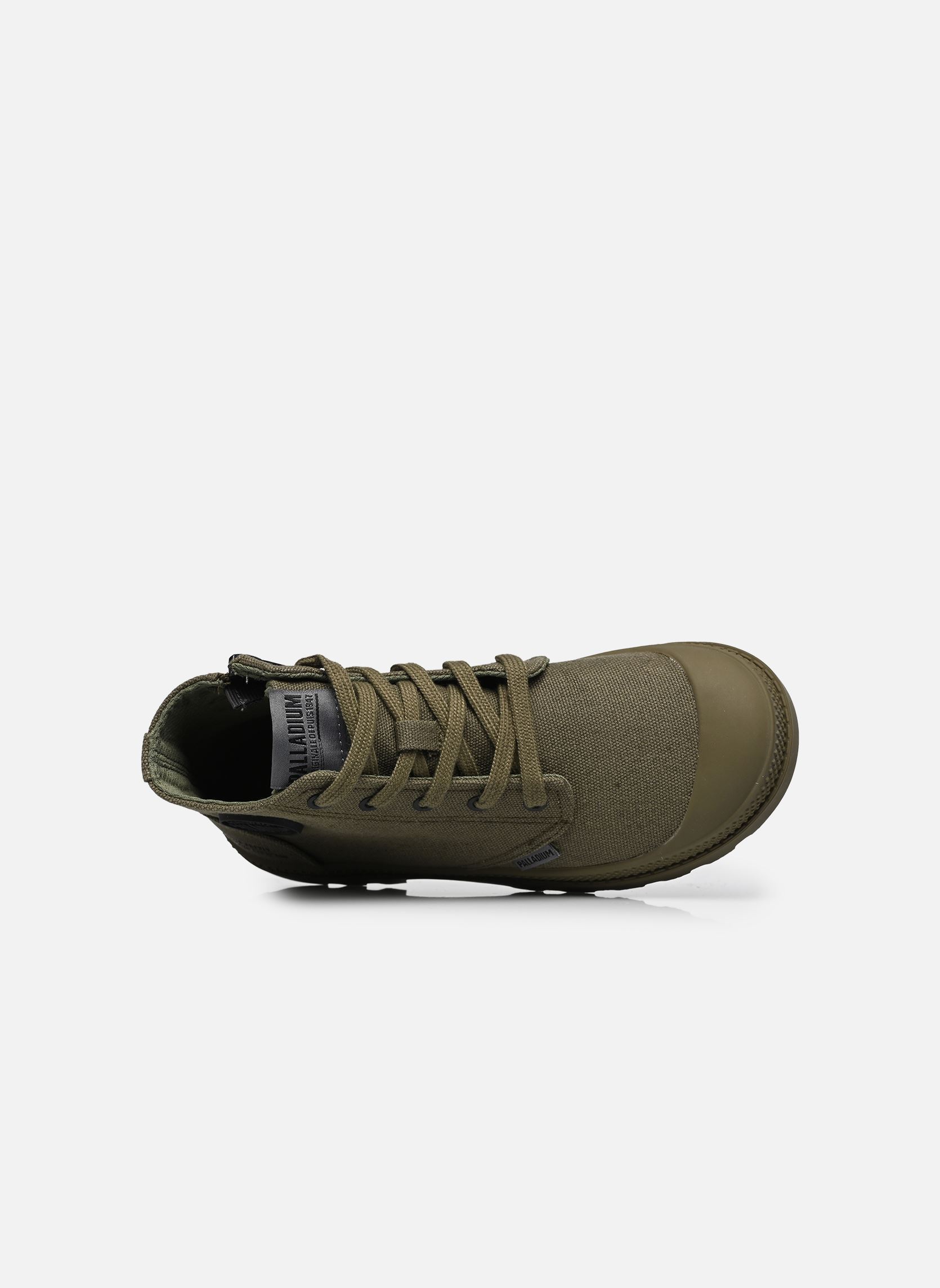 Baskets hautes Pampa Hi Kids vert Palladium Baskets hautes Pampa Hi Kids vert Dusky Green