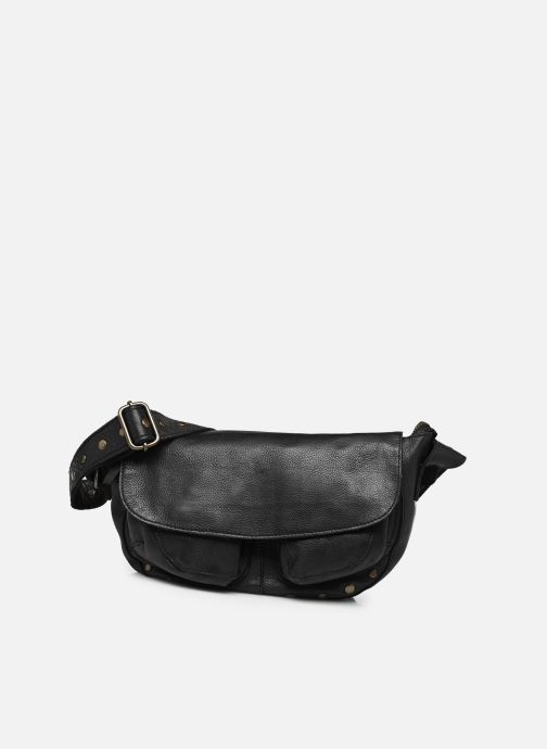 Pieces Schoudertassen PCBENNA LEATHER CROSSBODY FC dames zwart