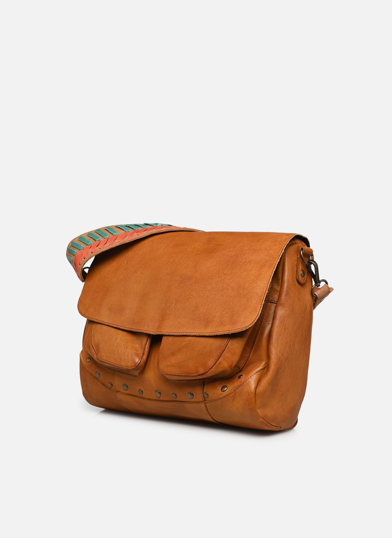 Umhängetaschen PCBENNA LEATHER DAILY BAG FC damen braun Pieces Umhängetaschen PCBENNA LEATHER DAILY BAG FC damen braun COGNAC