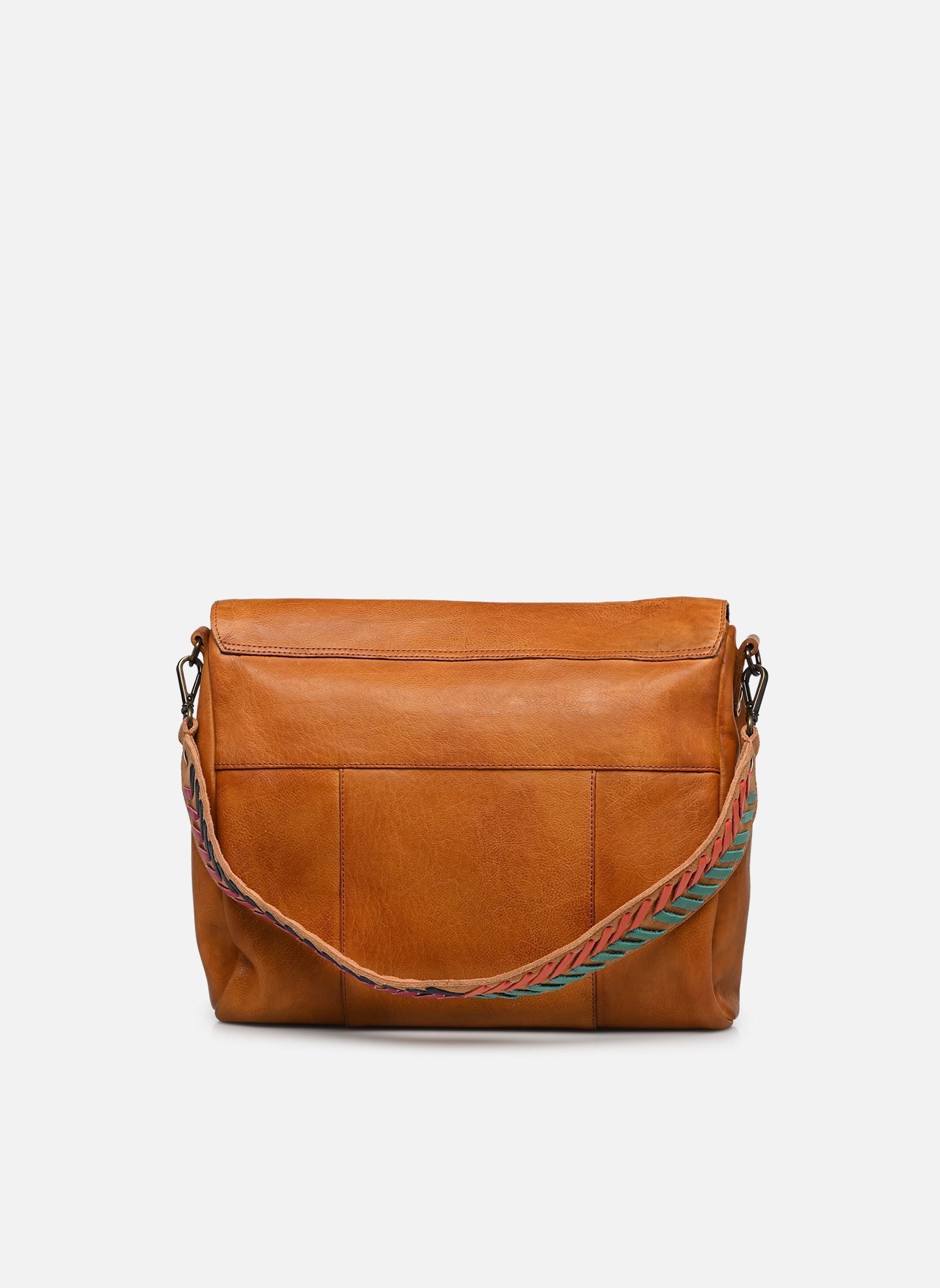Umhängetaschen PCBENNA LEATHER DAILY BAG FC damen braun Pieces Umhängetaschen PCBENNA LEATHER DAILY BAG FC damen braun COGNAC