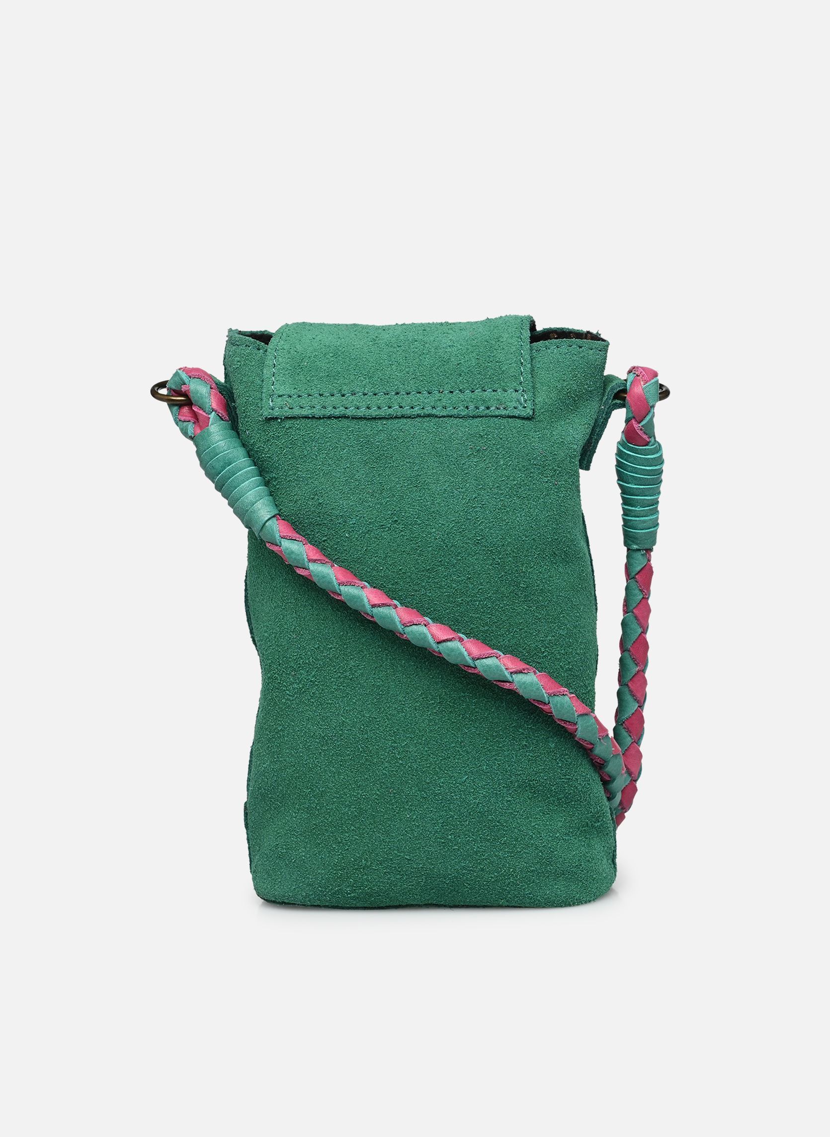 Umhängetaschen PCBRIANNA SUEDE PHONEBAG FC damen grün Pieces Umhängetaschen PCBRIANNA SUEDE PHONEBAG FC damen grün Pepper Green