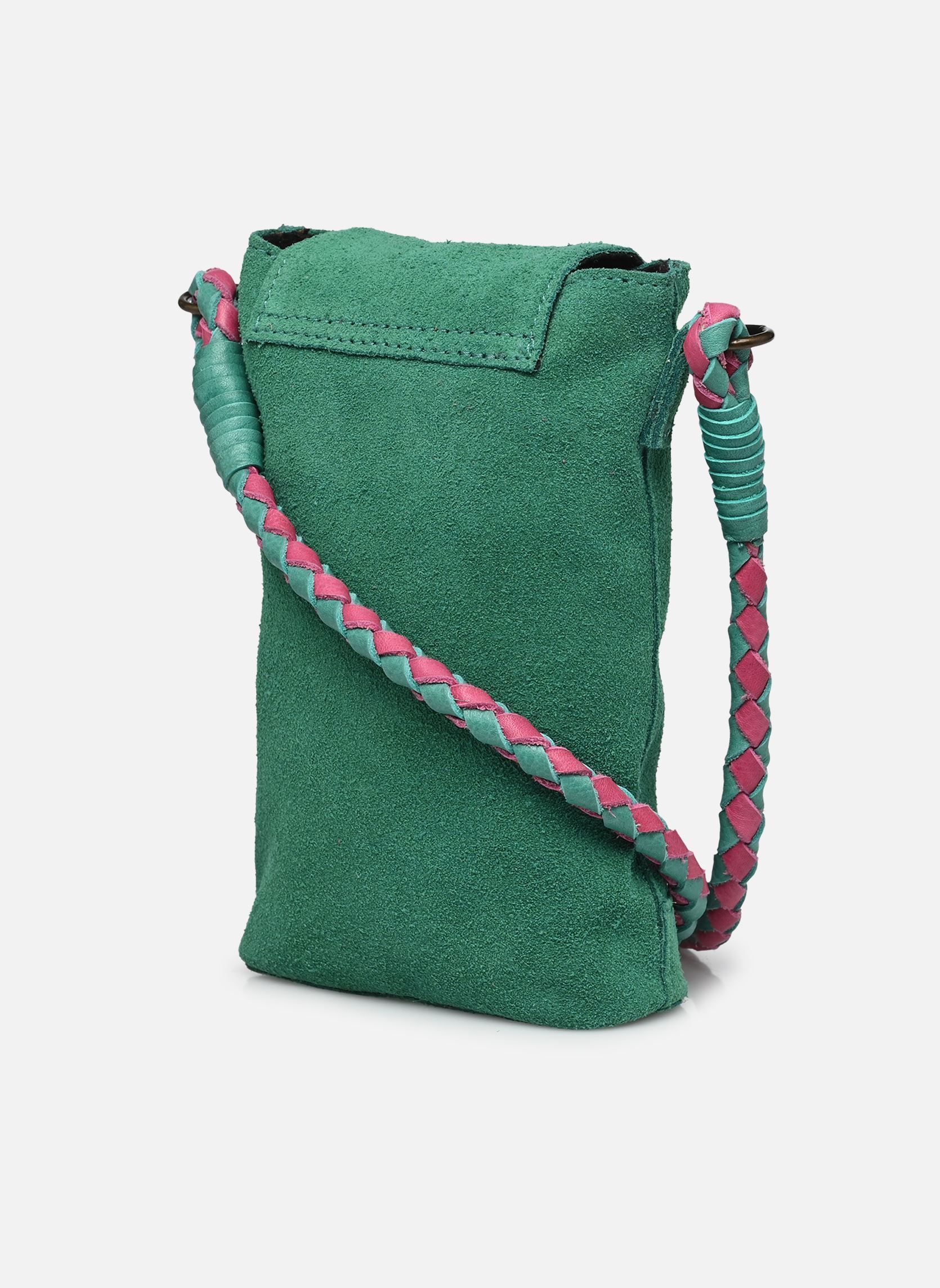 Umhängetaschen PCBRIANNA SUEDE PHONEBAG FC damen grün Pieces Umhängetaschen PCBRIANNA SUEDE PHONEBAG FC damen grün Pepper Green