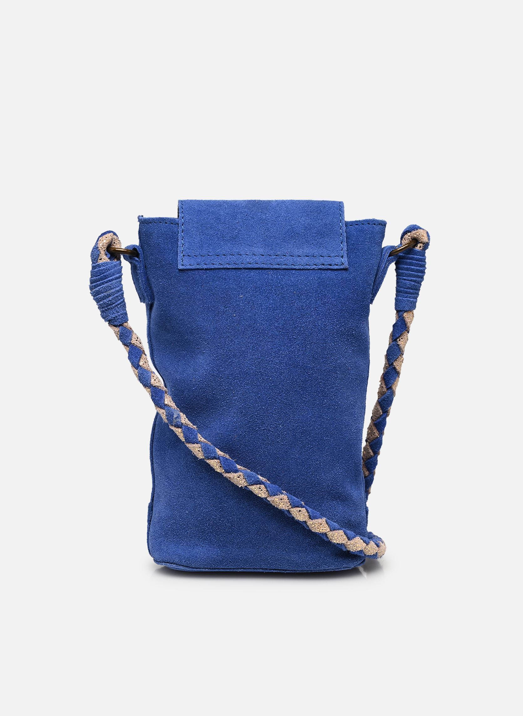 Sacs bandoulière PCBRIANNA SUEDE PHONEBAG FC femme bleu Pieces Sacs bandoulière PCBRIANNA SUEDE PHONEBAG FC femme bleu Blue Indigo