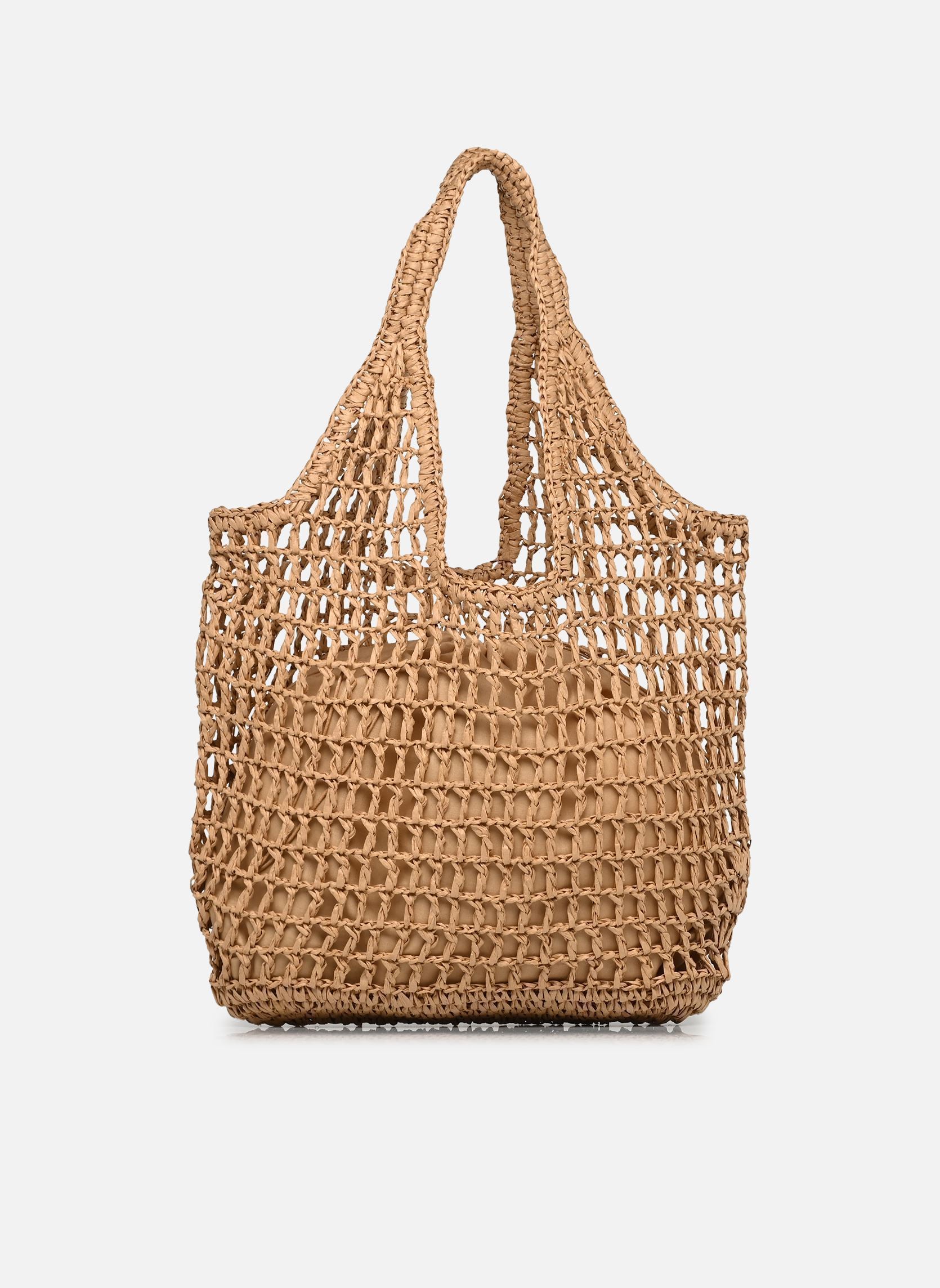 Taschen PCKAMILLE SHOPPER damen beige Pieces Taschen PCKAMILLE SHOPPER damen beige NATURE