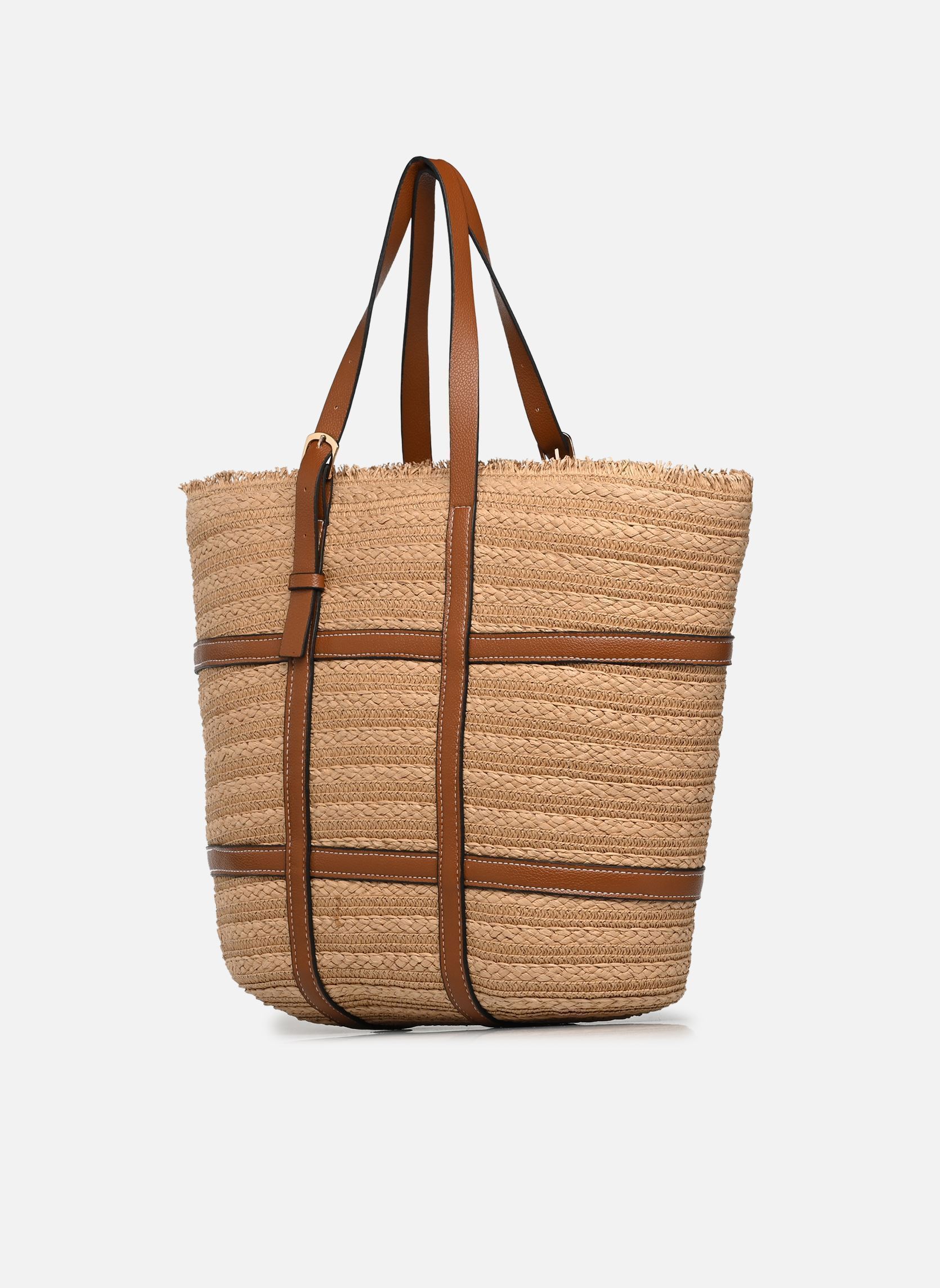 Körbe PCKIRSTINE SHOPPER damen beige Pieces Körbe PCKIRSTINE SHOPPER damen beige NATURE