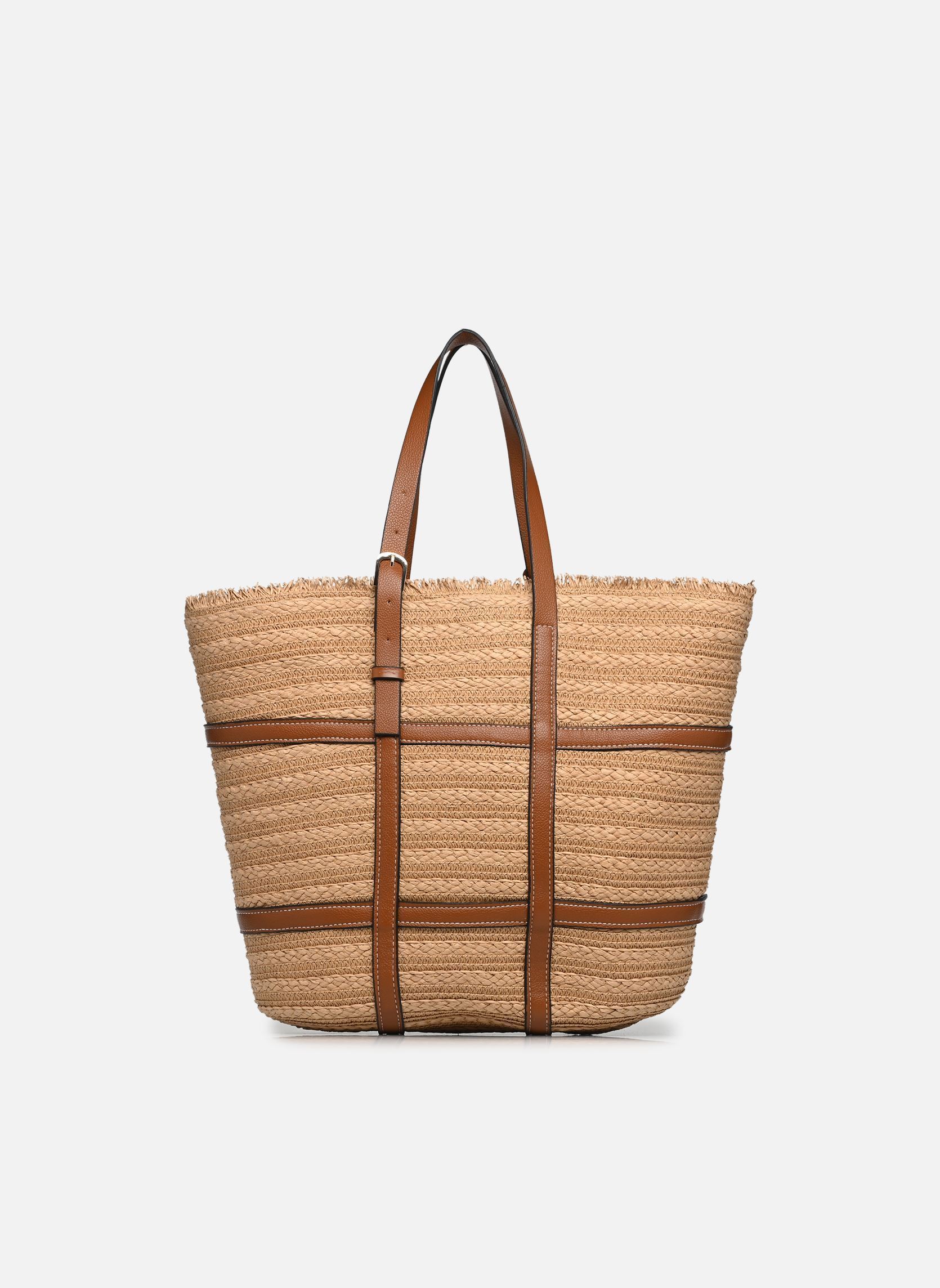 Körbe PCKIRSTINE SHOPPER damen beige Pieces Körbe PCKIRSTINE SHOPPER damen beige NATURE