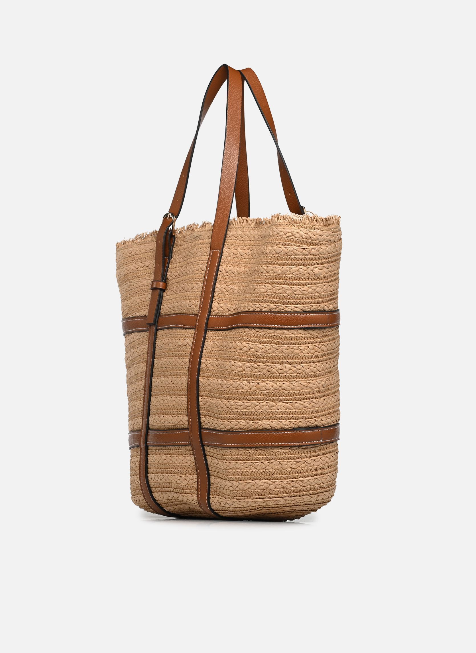 Körbe PCKIRSTINE SHOPPER damen beige Pieces Körbe PCKIRSTINE SHOPPER damen beige NATURE